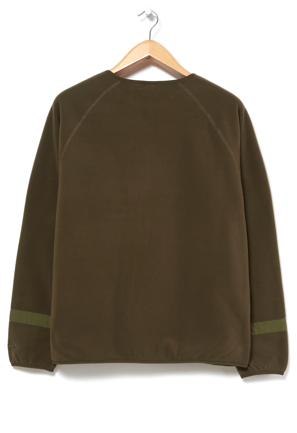 Wild Things Men's Polartec Wind Crew - O.D - Image 4