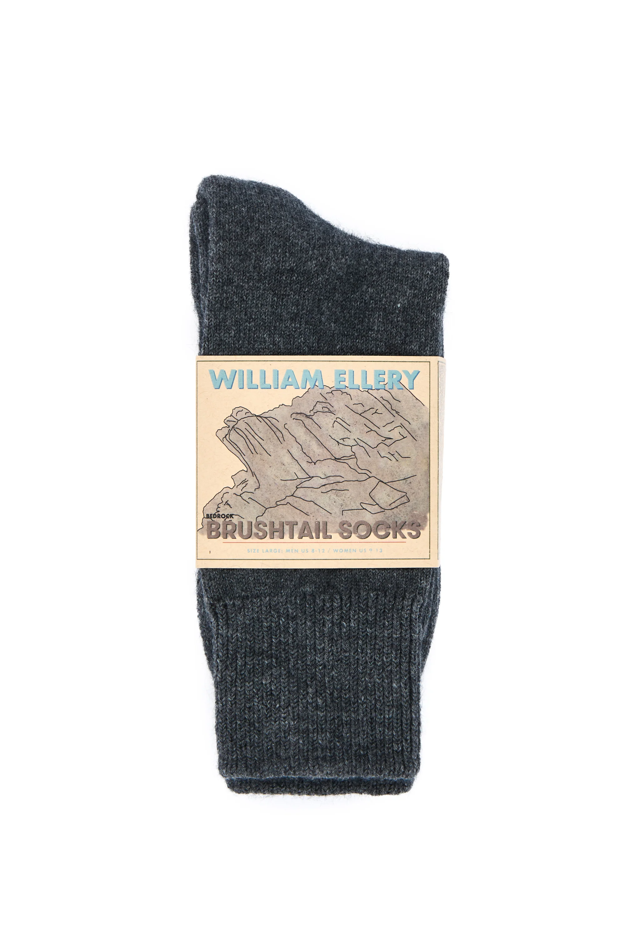William Ellery Brushtail Socks - Bedrock - Image 2