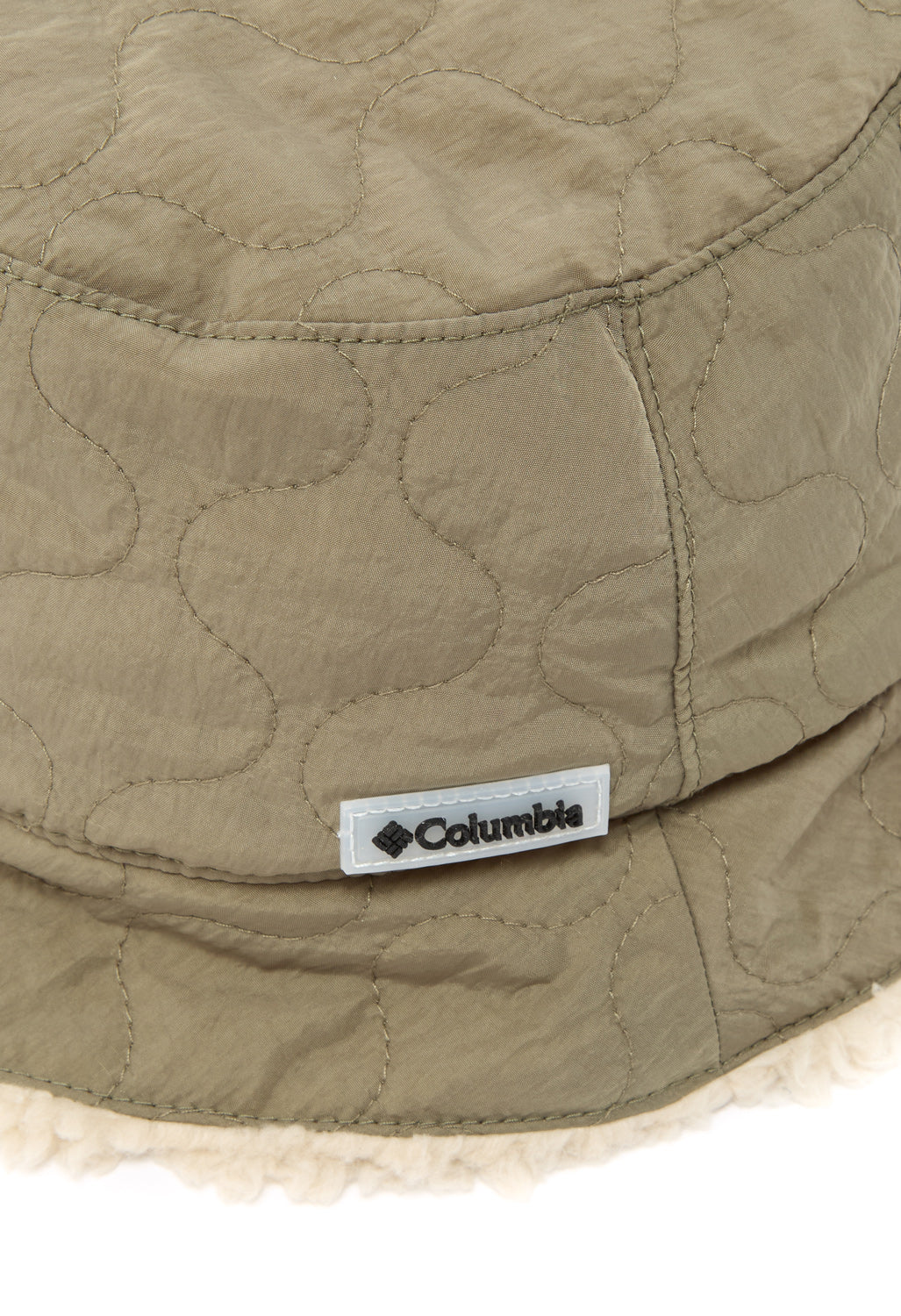 Columbia Winter Pass II Reversible Bucket Hat - Stone Green, Ancient Fossil - Image 3