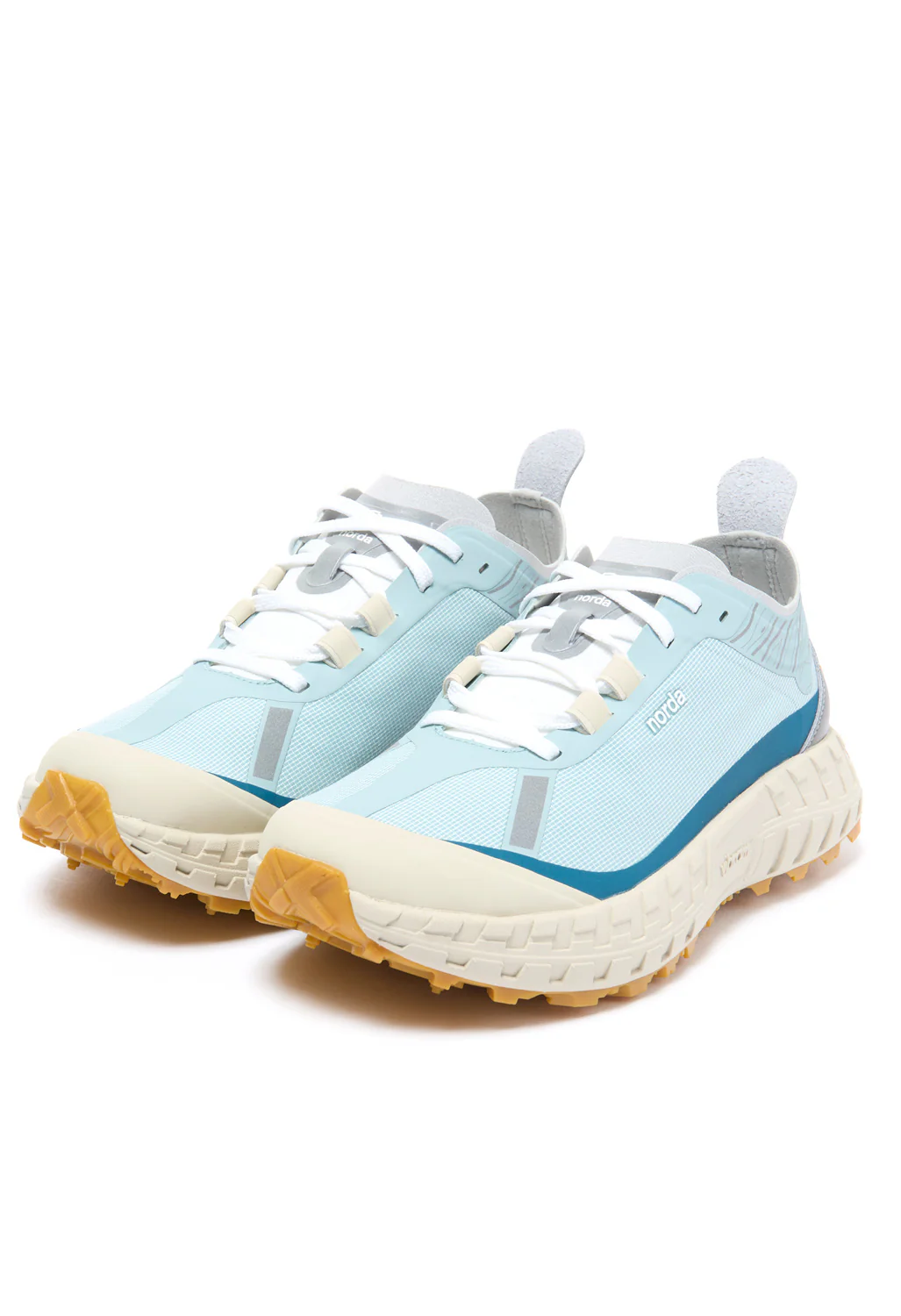 Norda Run Women's 001 Trainers - Ether Dyneema / Tan / Gum - Image 3