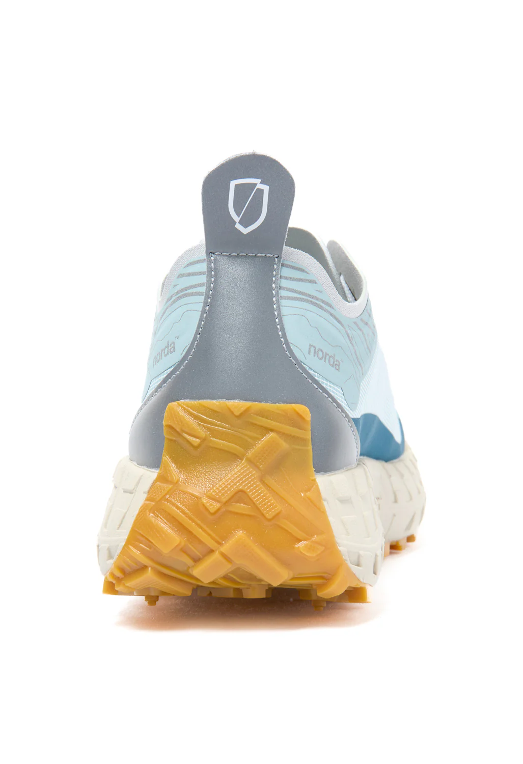 Norda Run Women's 001 Trainers - Ether Dyneema / Tan / Gum - Image 5