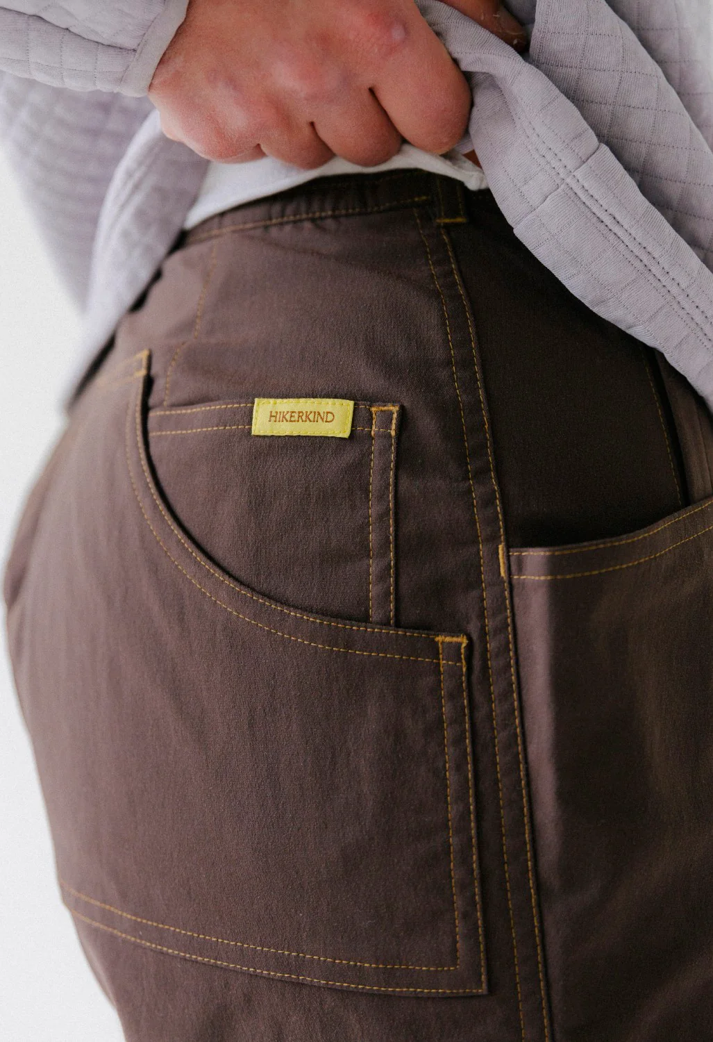 Hikerkind Women's 8 Pocket Shorts 01 - Garnet - Image 6