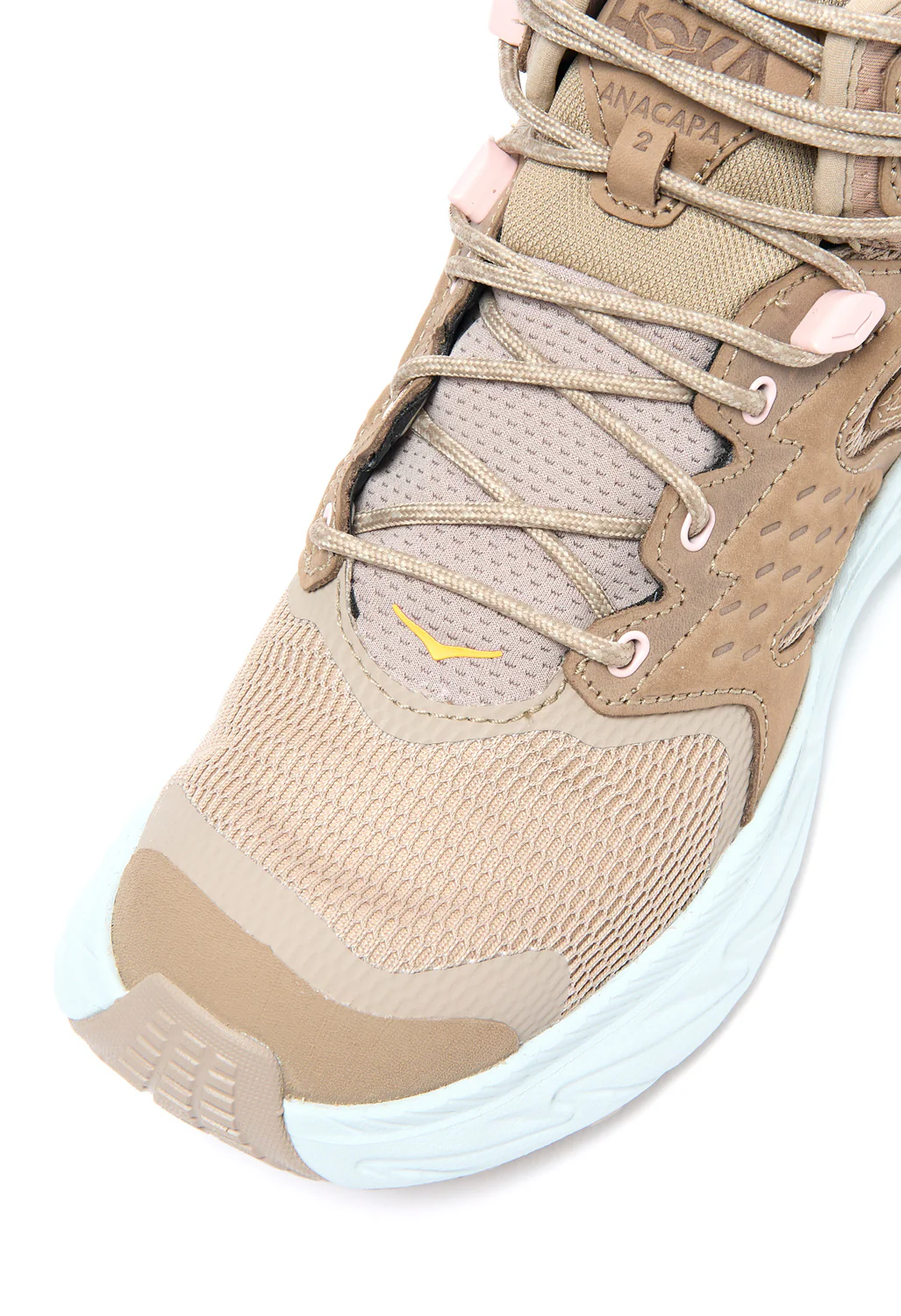 Hoka Women's Anacapa 2 Mid GORE-TEX - Dune / Ice Flow - Image 2