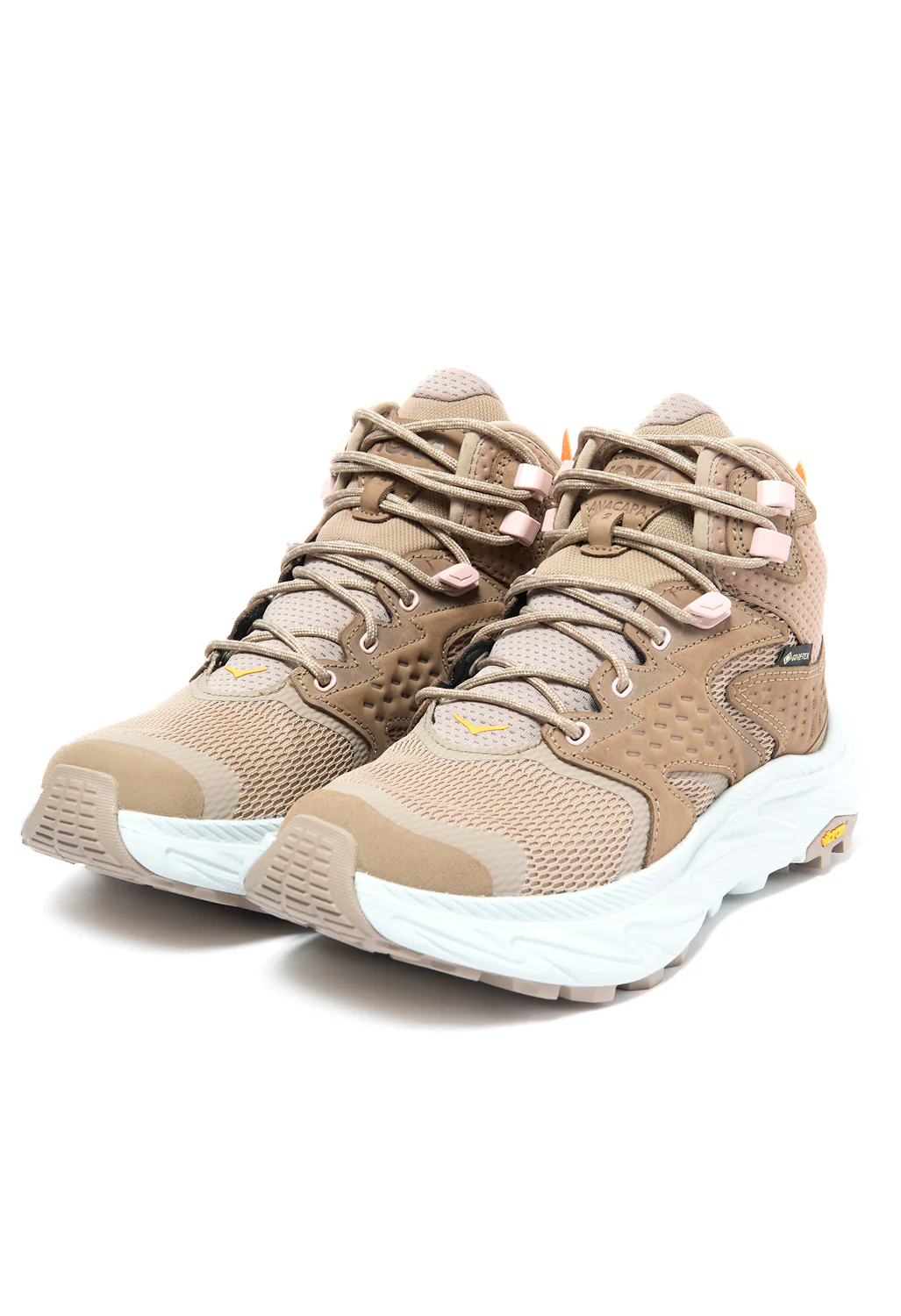 Hoka Women's Anacapa 2 Mid GORE-TEX - Dune / Ice Flow - Image 3