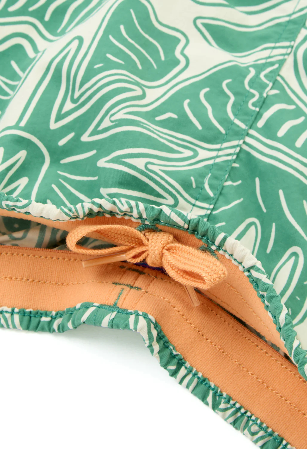 Patagonia Women's Baggies 5" Shorts - Bees and Flowers: Heartleaf Green - Image 4