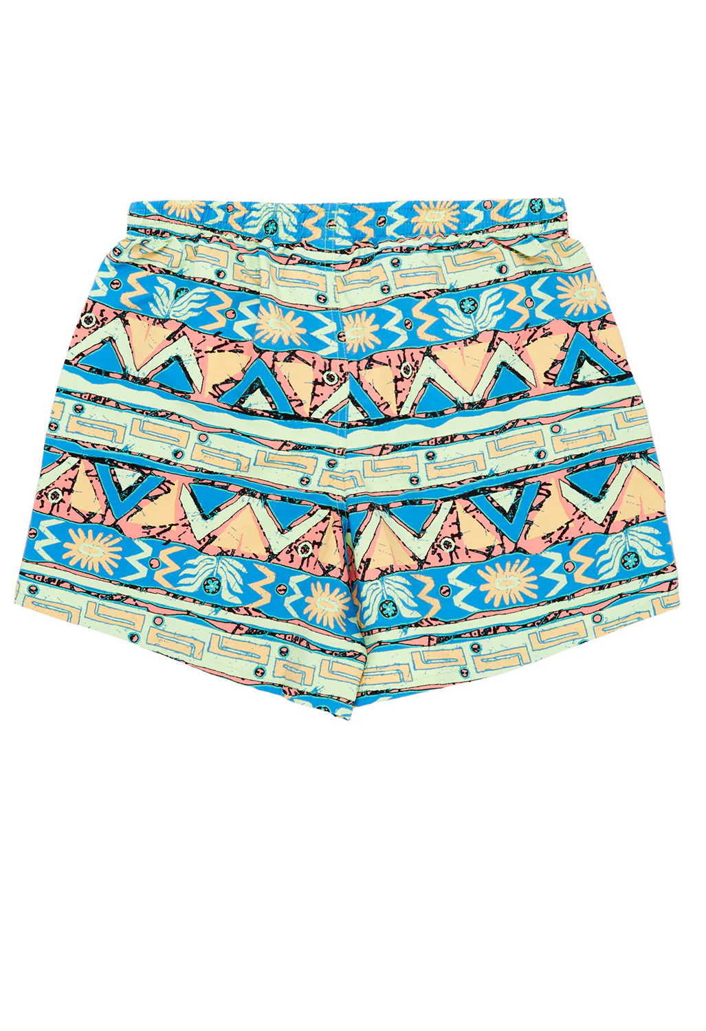 Patagonia Women's Baggies 5" Shorts - High Hopes Geo: Salamander Green - Image 2