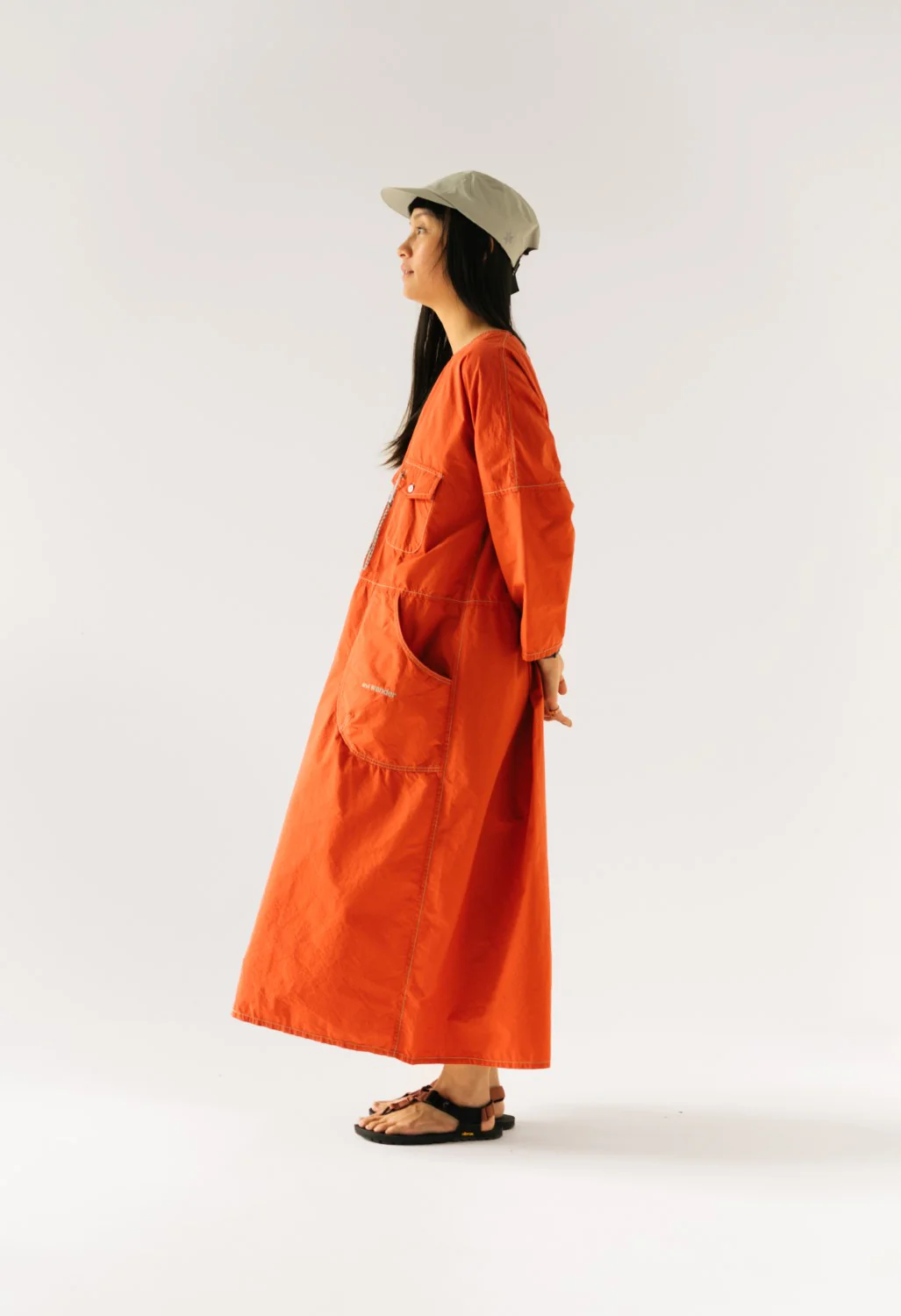 and wander Women's C/N Rip Dress - Red - Image 7