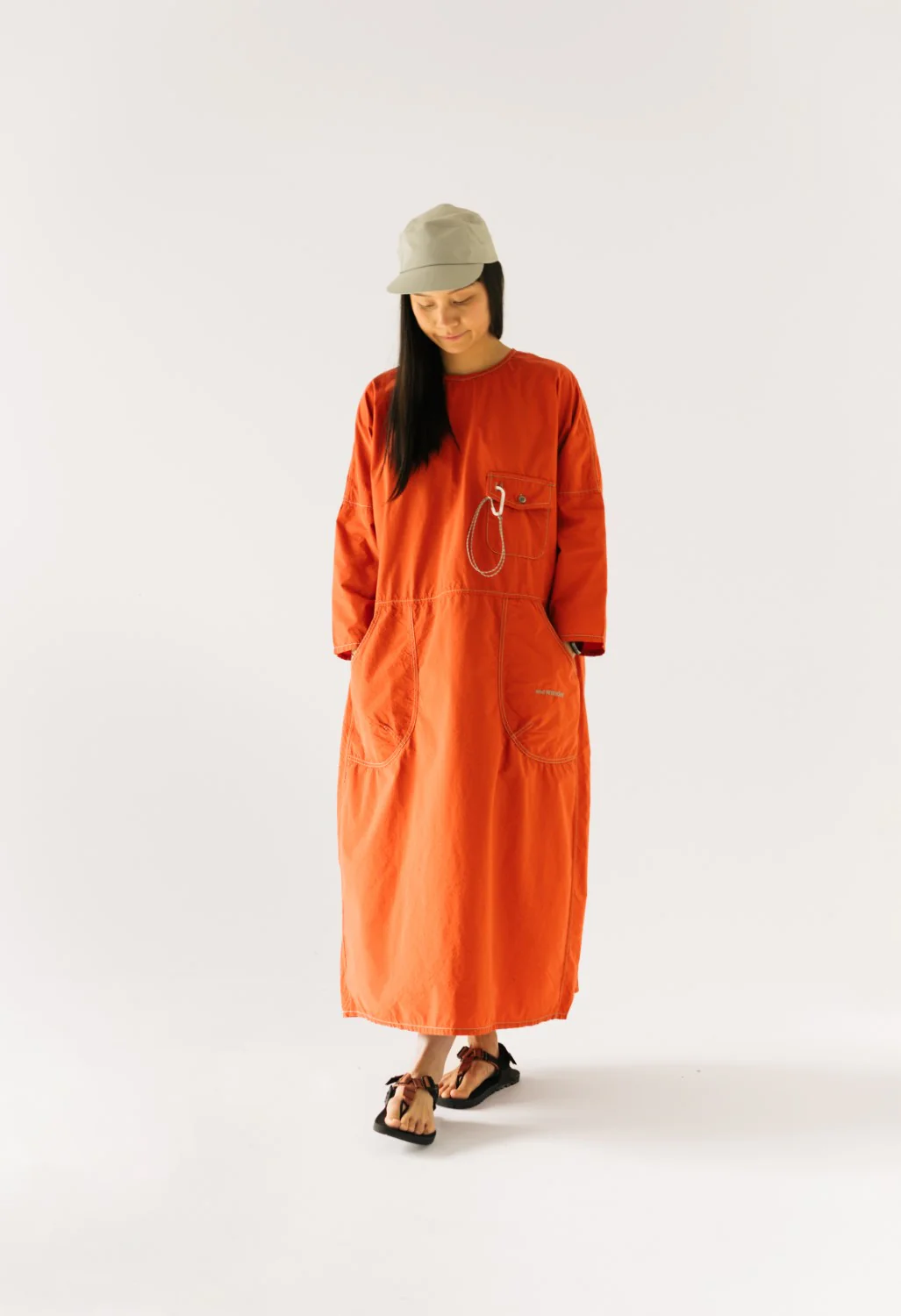 and wander Women's C/N Rip Dress - Red - Image 8
