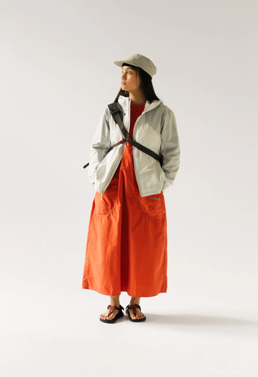 and wander Women's C/N Rip Dress - Red - Image 9