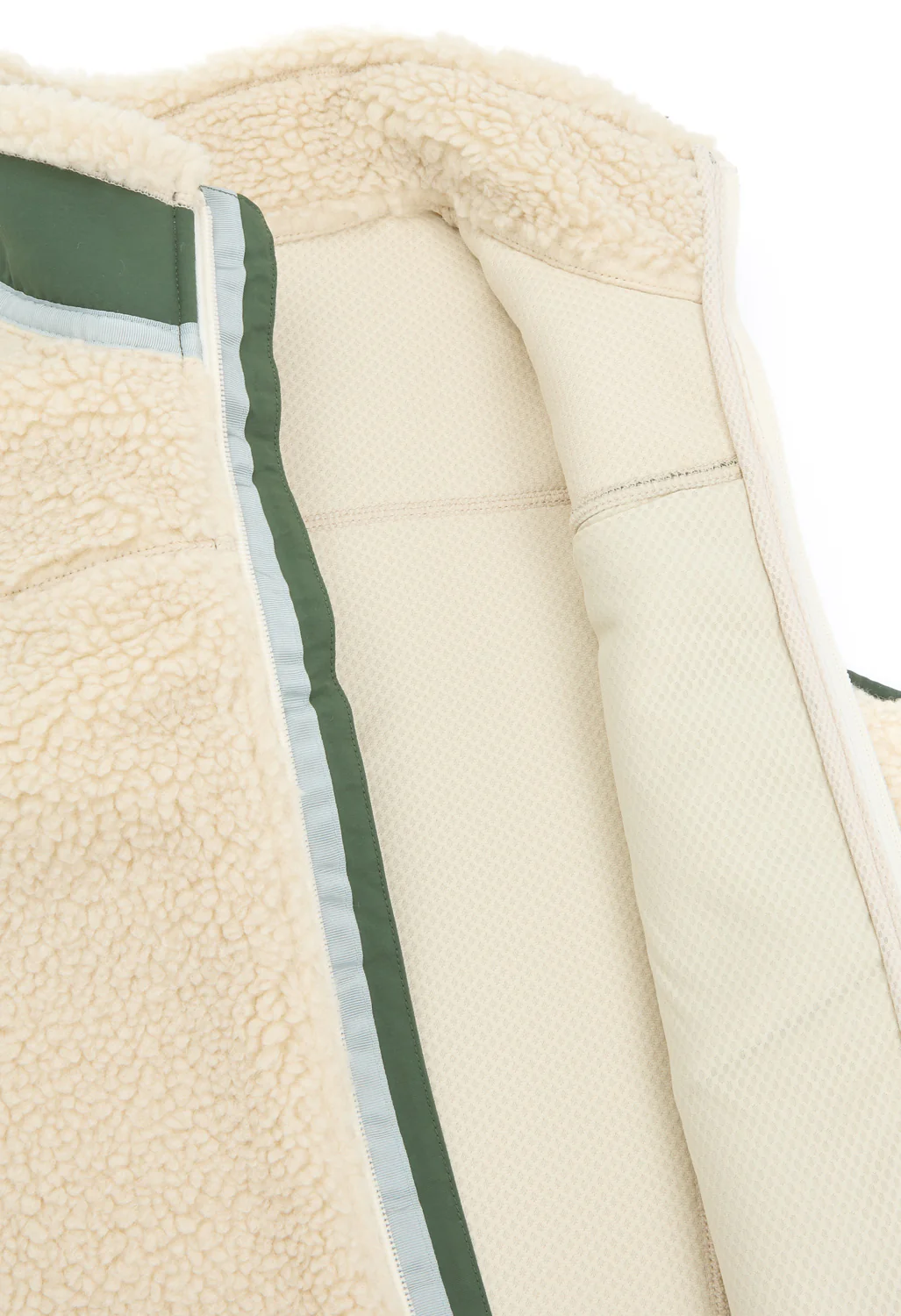 Patagonia Women's Classic Retro-X Vest - Dark Natural w/Torrey Pine Green - Image 5