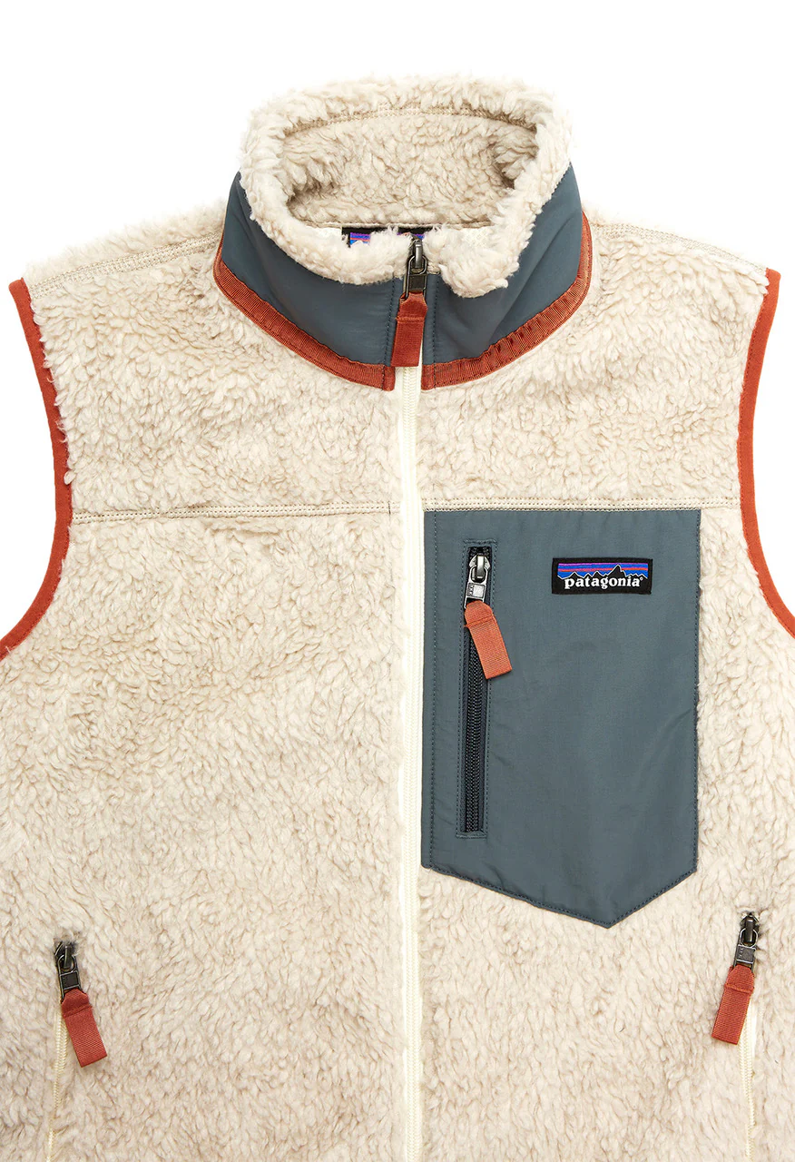 Patagonia Women's Classic Retro-X Vest - Natural S/Nouveau Green - Image 4