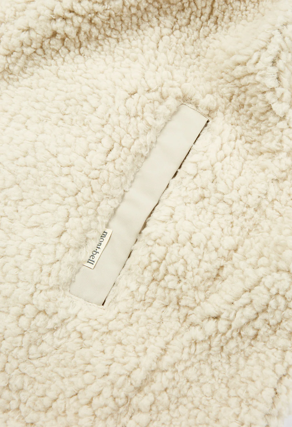 Montbell Women's Climaplus Shearling Cardigan - Ivory - Image 4
