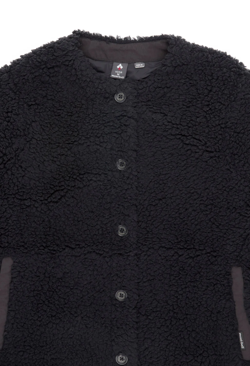 Montbell Women's Climaplus Shearling Cardigan - Black - Image 3