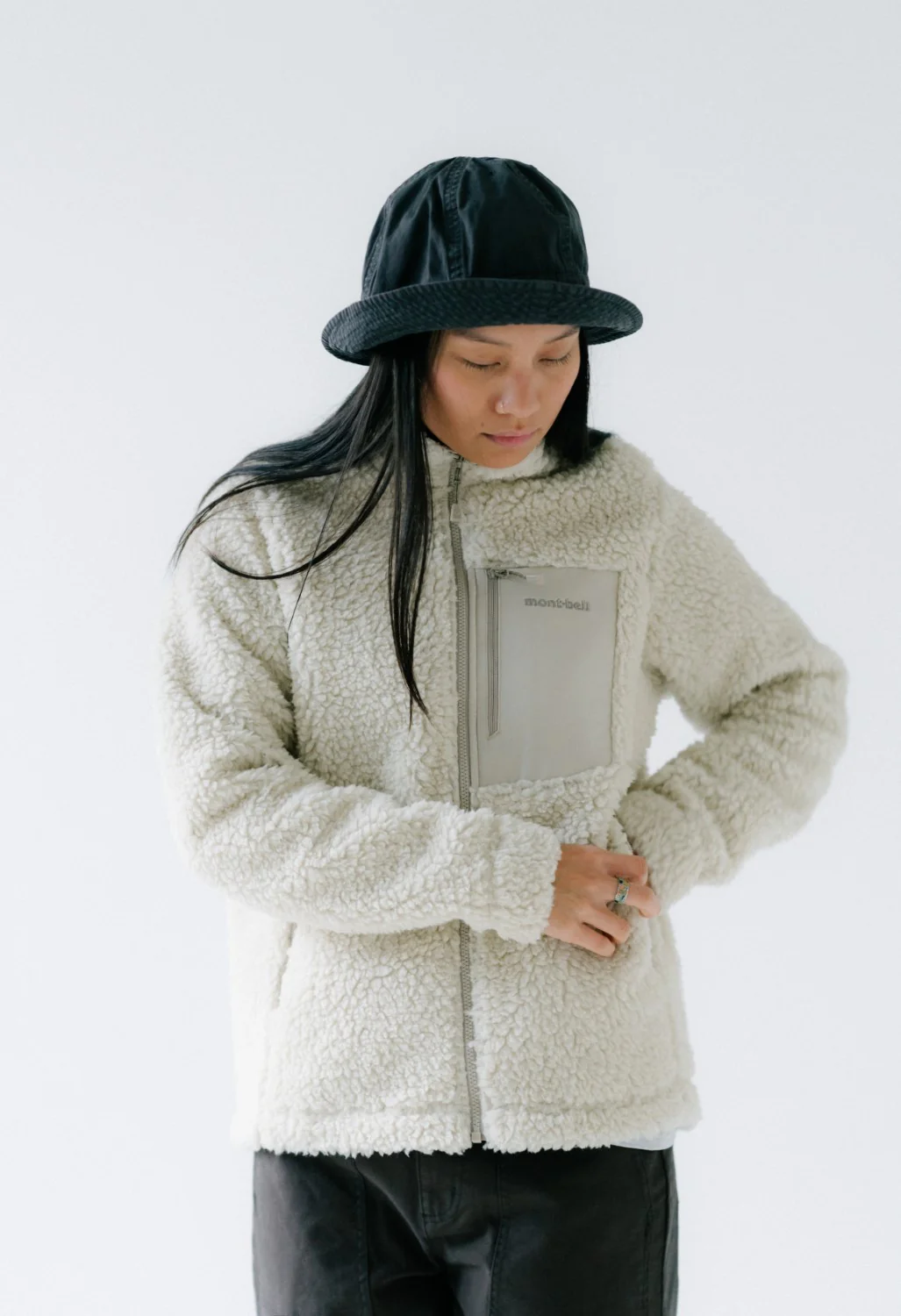 Montbell Women's Climaplus Shearling Jacket - Ivory - Image 6