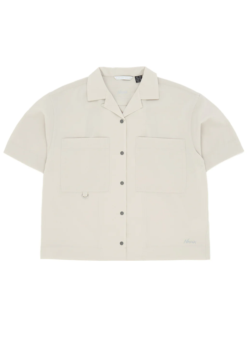 Nanga Women's Dotair Comfy Short Sleeve Shirt - Sand Beige