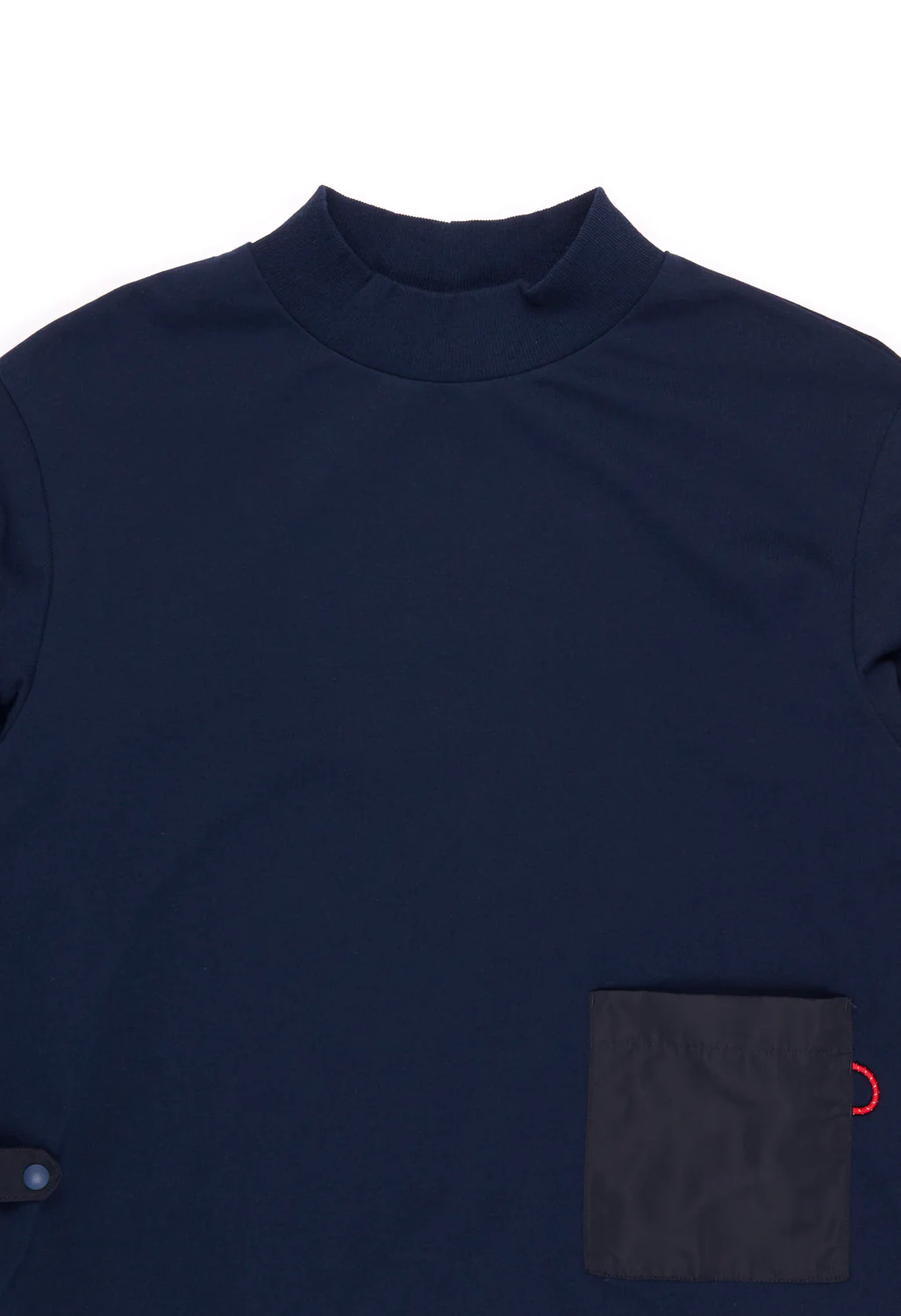 Nanga Women's Eco Hybrid Mock Neck Long Sleeved Tee - Dark Navy - Image 3