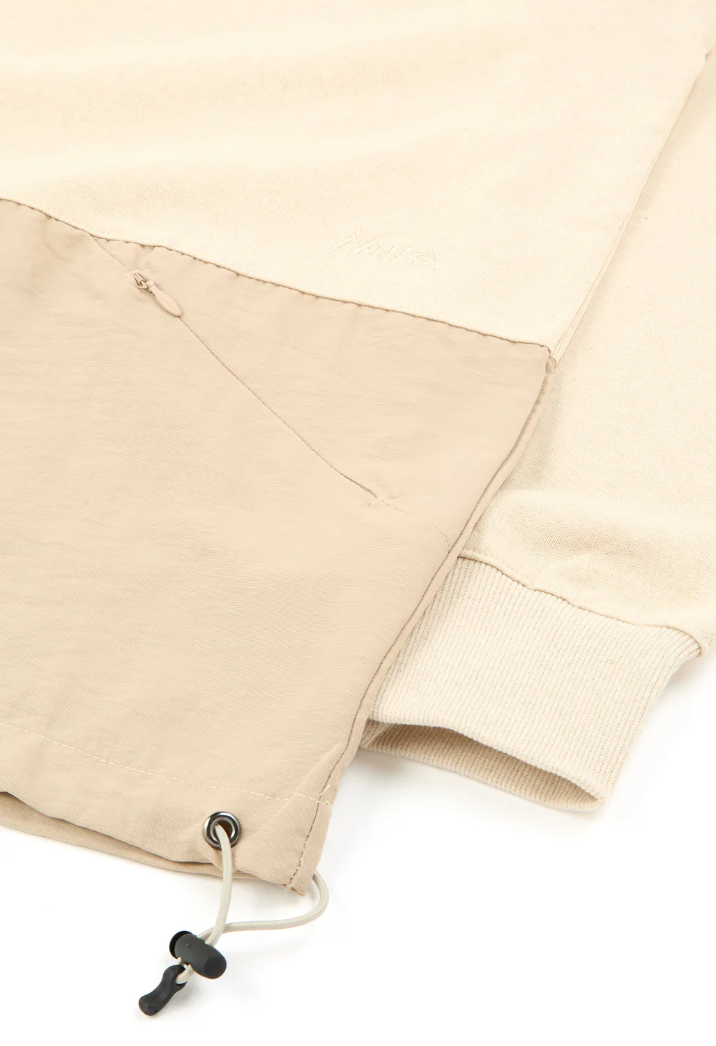 Nanga Women's Eco Hybrid Wide Fit Long Sleeve Tee - Beige - Image 4