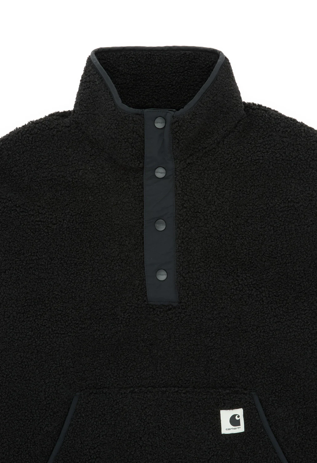 Carhartt WIP Women's Elliot High Neck Liner - Black / Black - Image 3