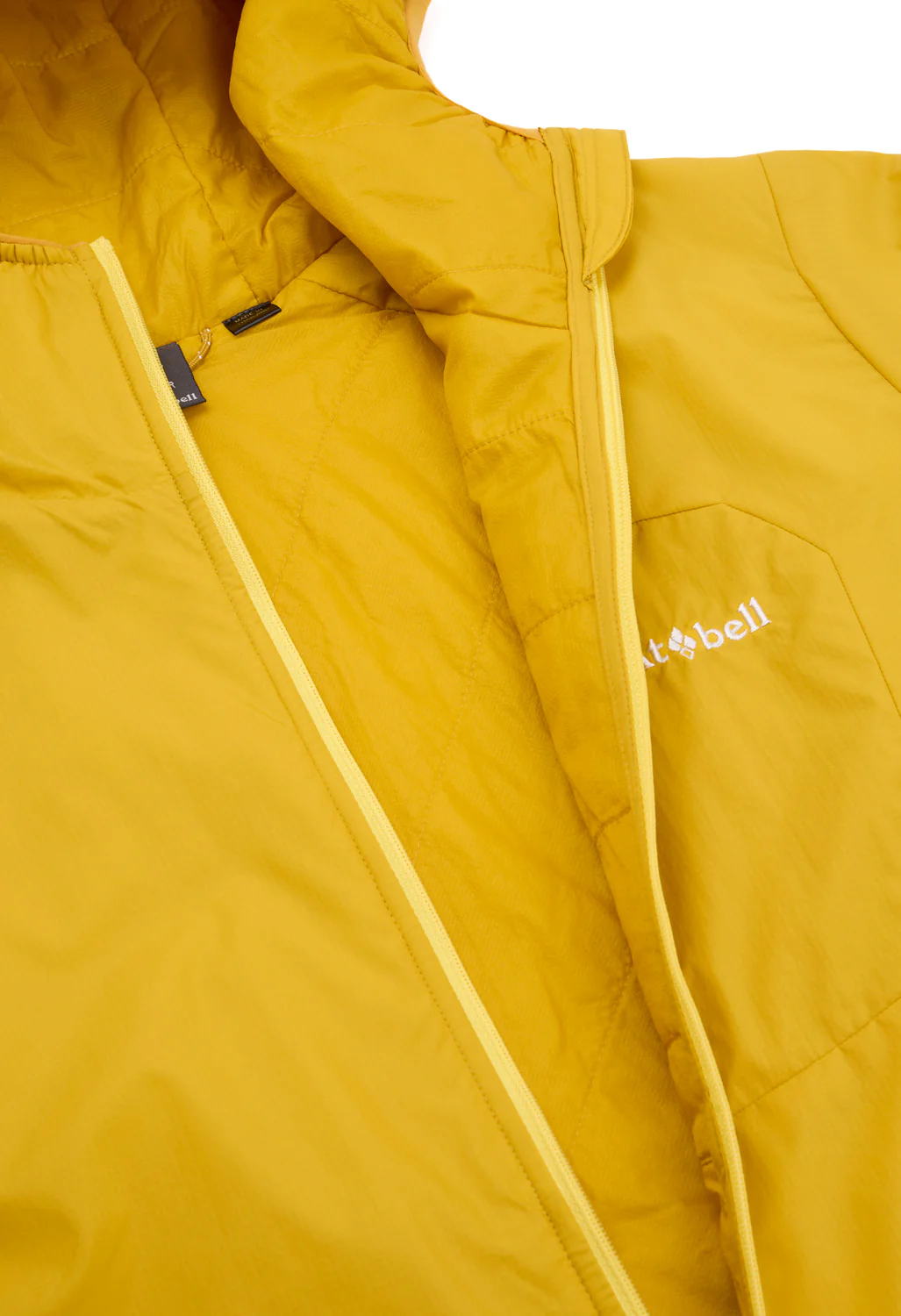 Montbell Women's Ex Light Thermawrap Parka - Yellow - Image 5