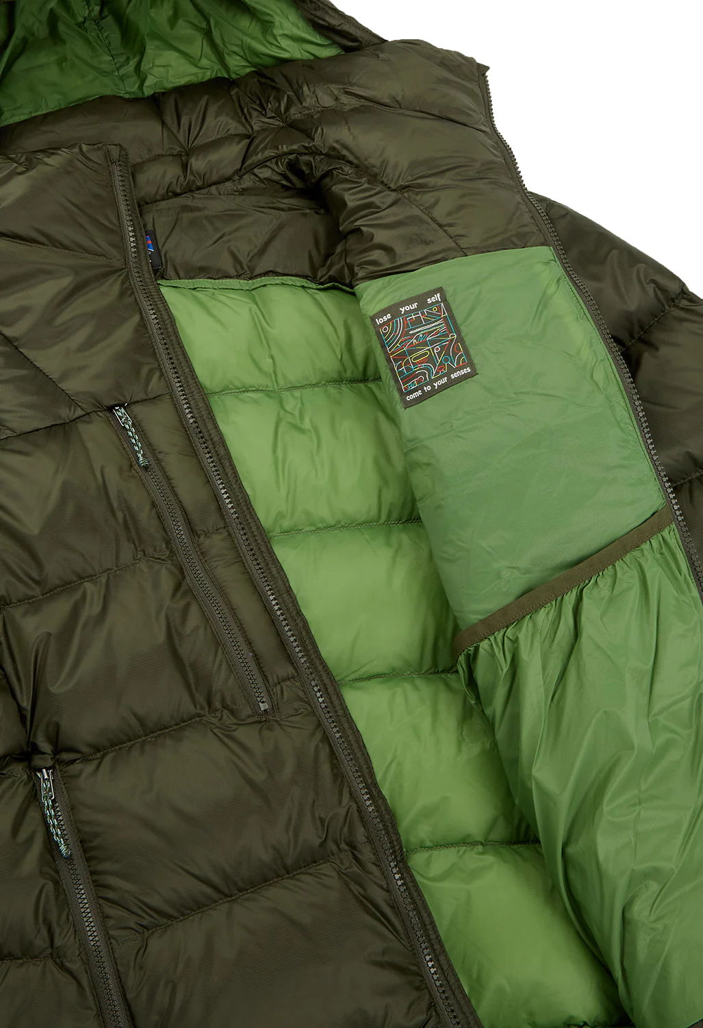 Patagonia Women's Fitz Roy Down Hoody - Pine Needle Green - Image 5