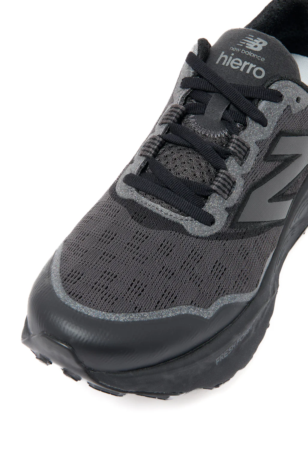 New Balance Women's FreshFoam Hierro v9 Trainers - Black Cement / Black - Image 2
