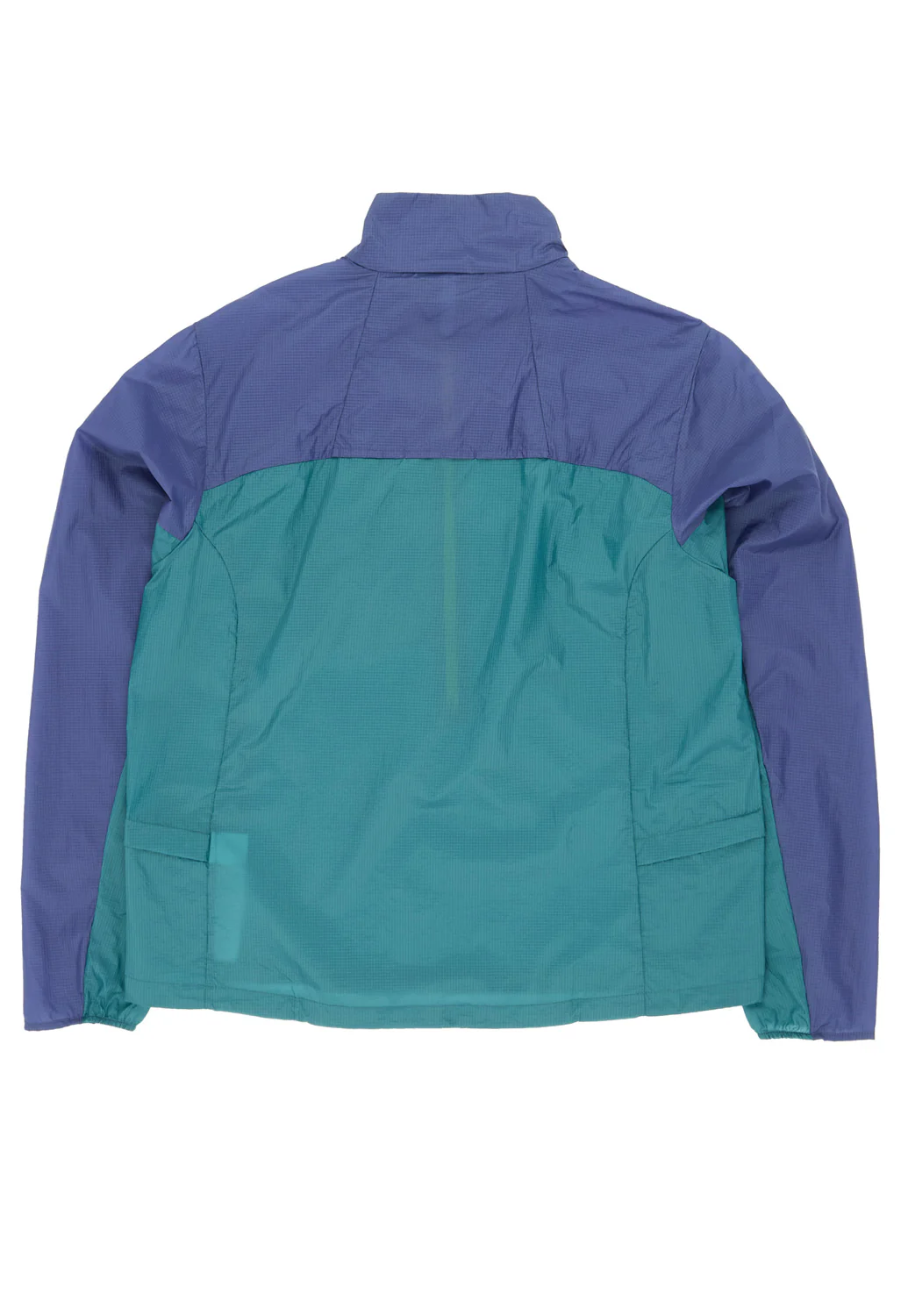 Patagonia Women's Houdini Stash Half Zip Pullover - Wetland Blue / Solstice Purple - Image 2