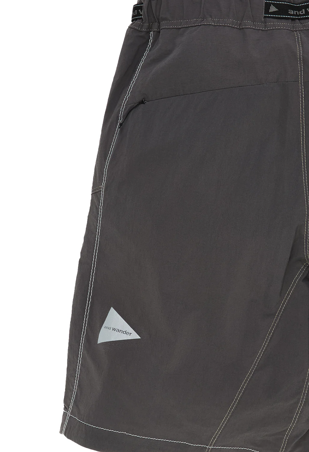 and wander Women's Light Hike Short Pants - Charcoal - Image 4