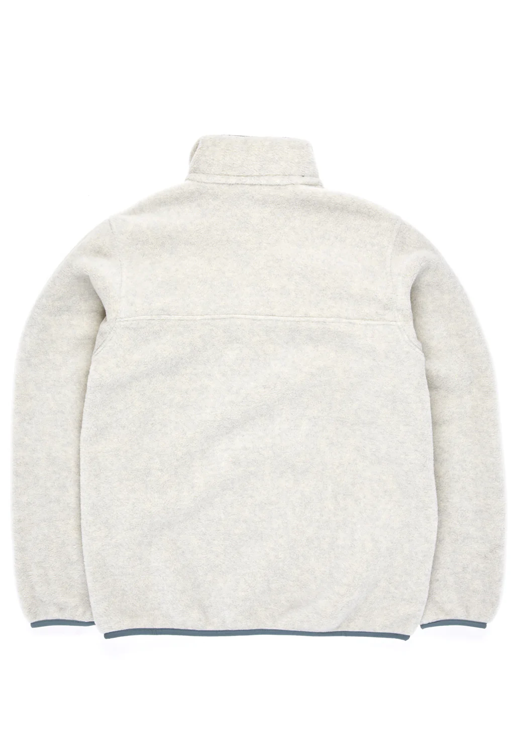 Patagonia Women's Lightweight Synchilla Snap-T Pullover - Oatmeal Heather w/Nouveau Green - Image 2