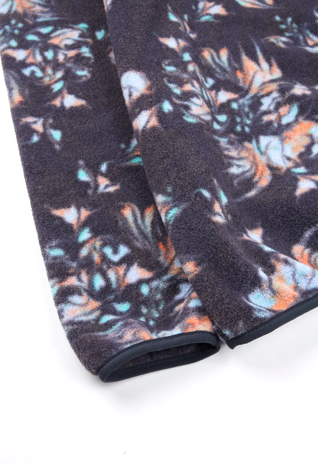 Patagonia Women's Lightweight Synchilla Snap-T Pullover - Swirl Floral: Pitch Blue - Image 4