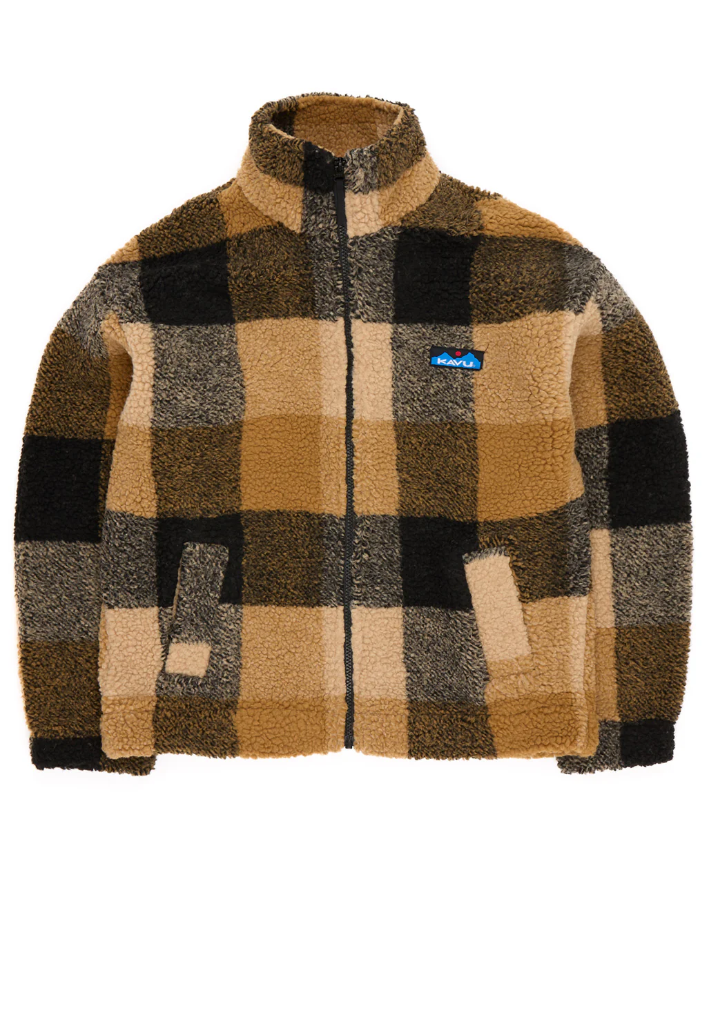 KAVU Women's Loven Fleece Jacket - Hilltop Plaid