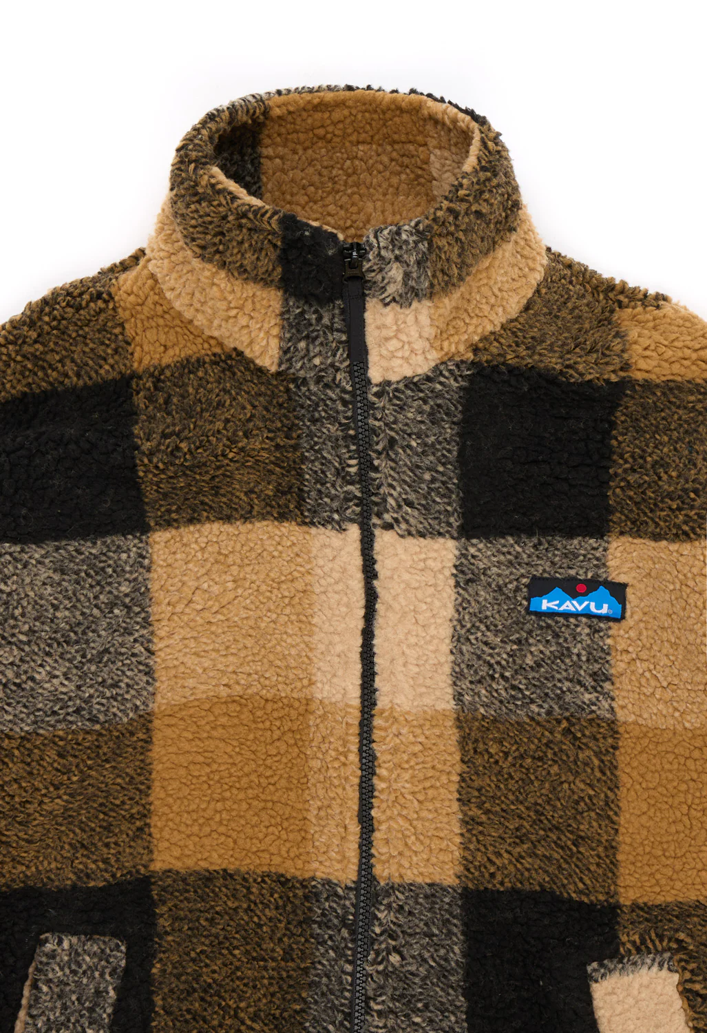 KAVU Women's Loven Fleece Jacket - Hilltop Plaid - Image 3