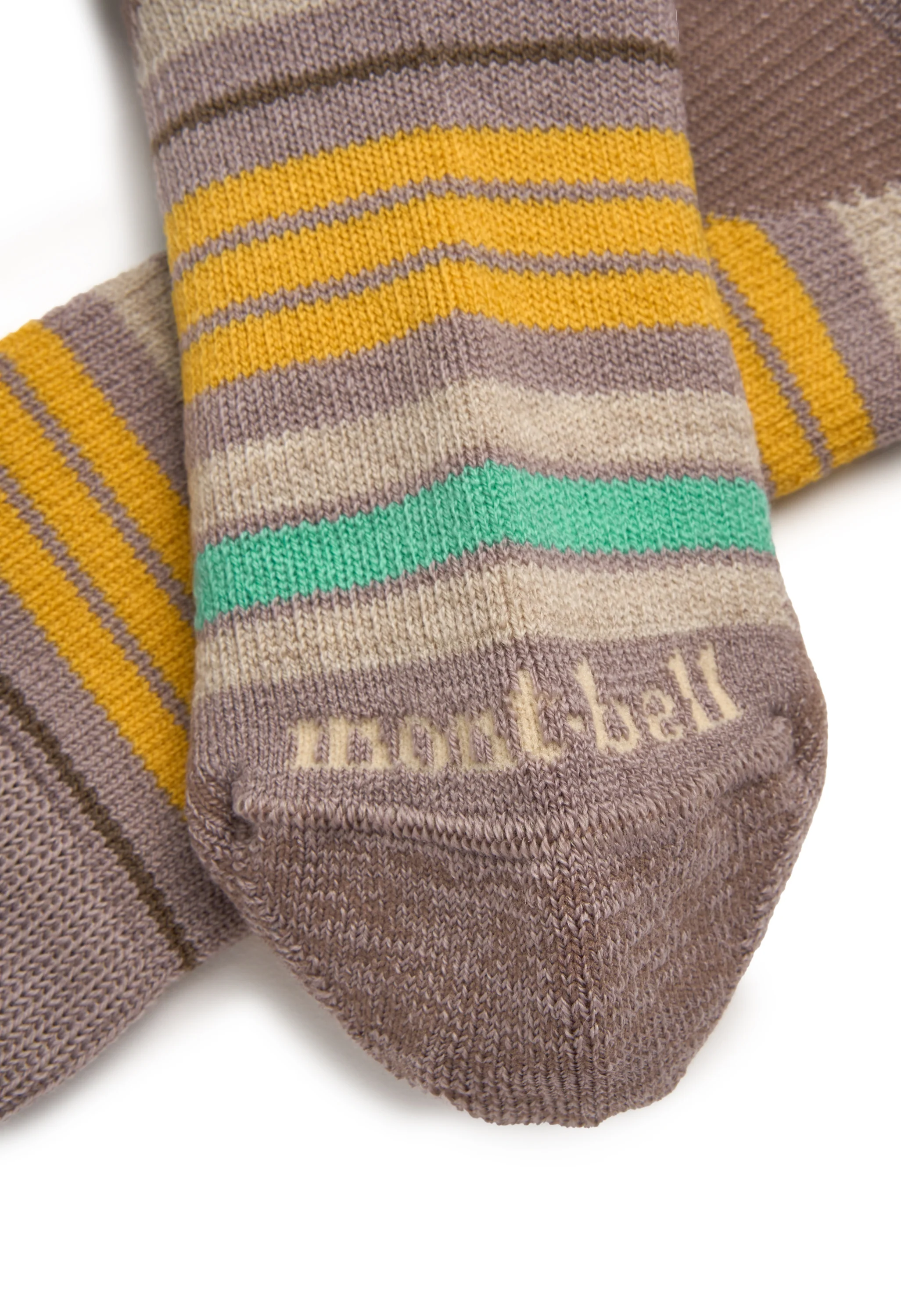 Montbell Women's Merino Wool Trekking Socks - Brown Sand - Image 2