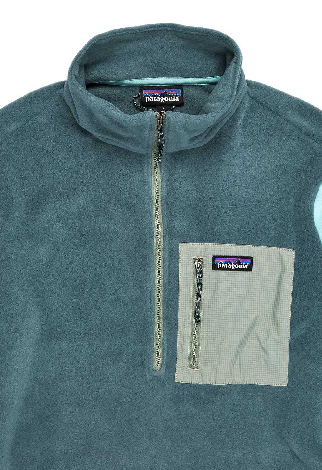 Patagonia Women's Microdini 1/2 Zip P/O - Nouveau Green - Image 3