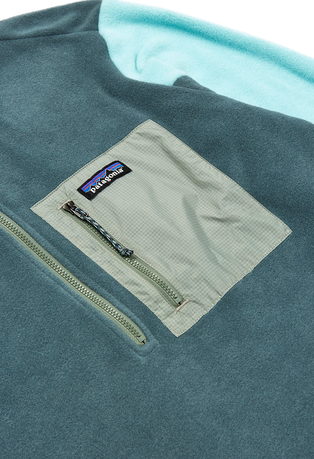 Patagonia Women's Microdini 1/2 Zip P/O - Nouveau Green - Image 4