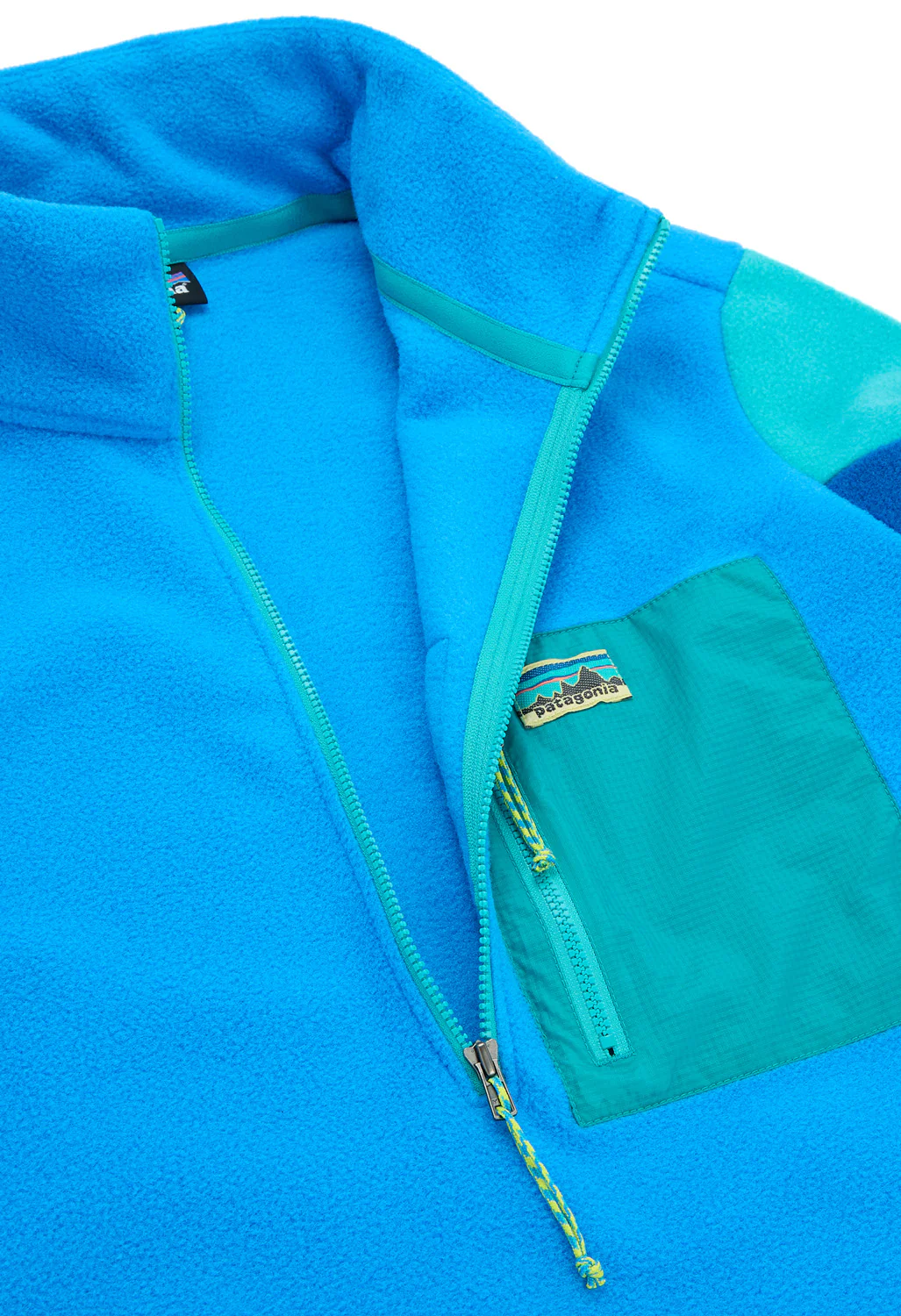 Patagonia Women's Microdini 1/2 Zip Pullover - Vessel Blue - Image 5