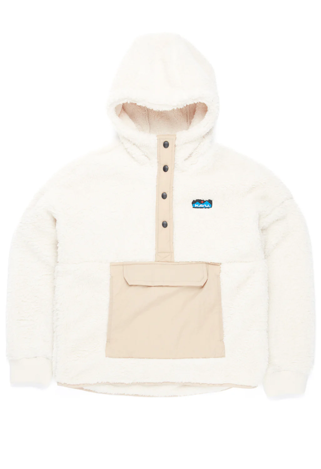 KAVU Women's Moon Ridge Fleece Hoody - Chalk