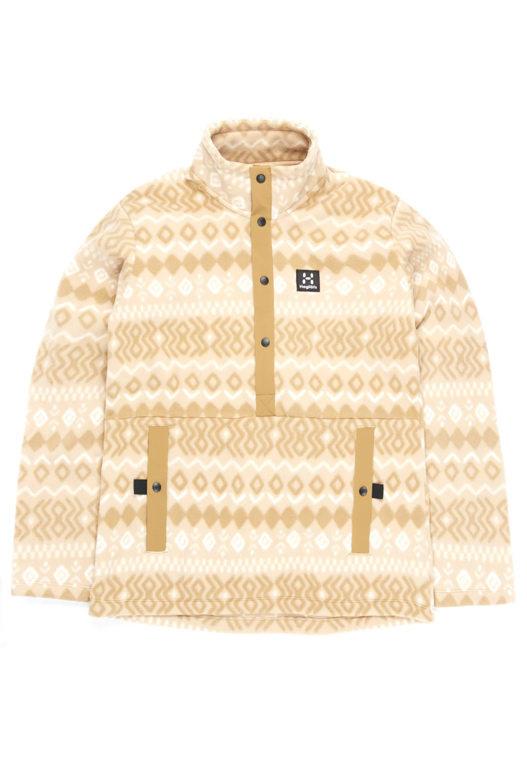 Haglofs Women's Mora Mid Fleece - Sand / Cinnamon Brown