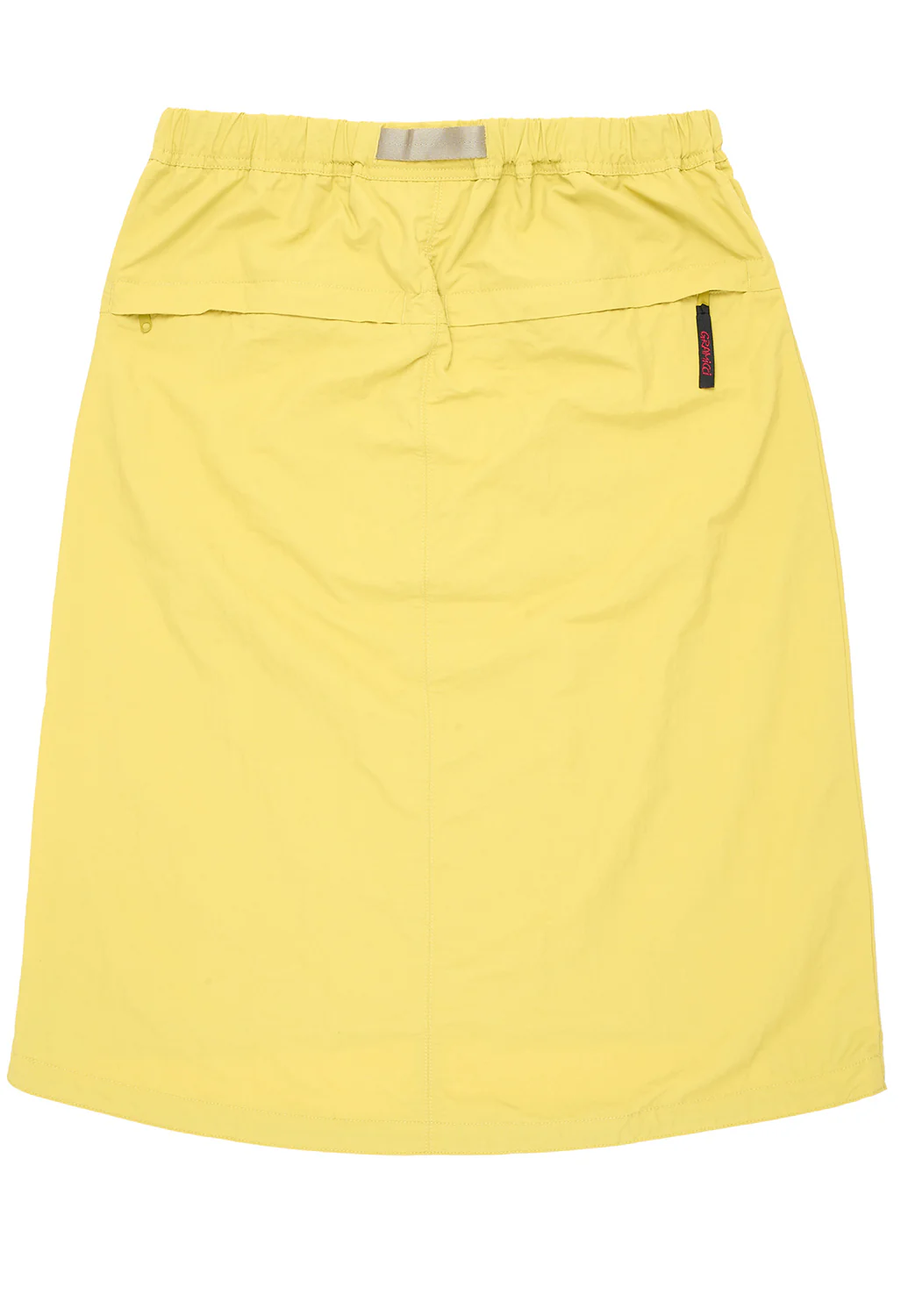 Gramicci Women's Nylon Packable Midi Skirt - Canary Yellow - Image 2