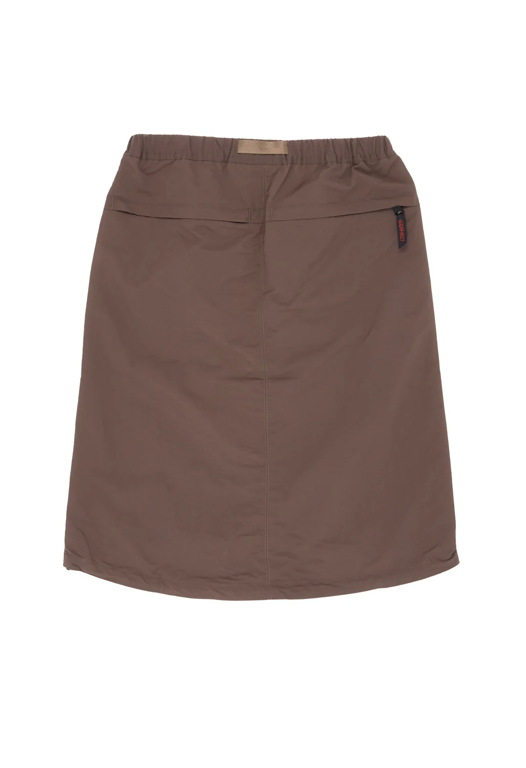 Gramicci Women's Nylon Packable Midi Skirt - Deep Brown - Image 2