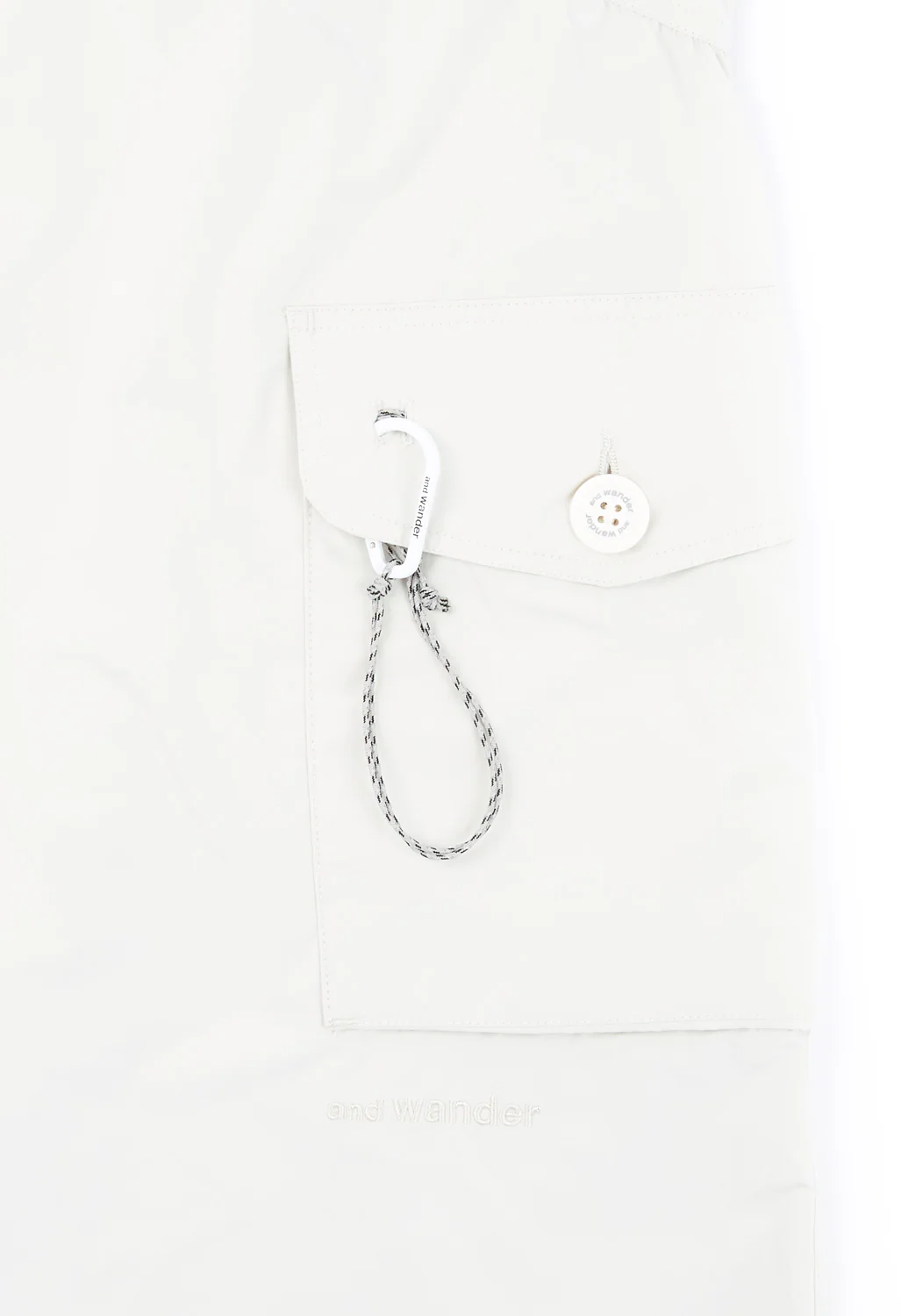 and wander Women's Oversized Cargo Dress - Off White - Image 4