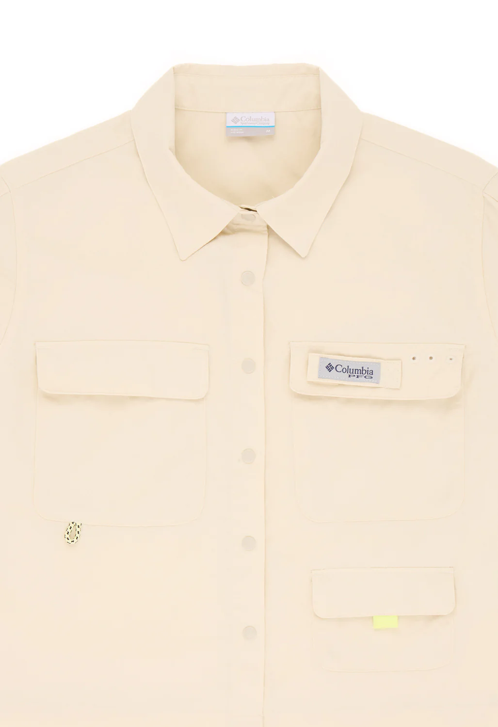 Columbia Women's PFG Open Water Short Sleeve Shirt - Stone - Image 3