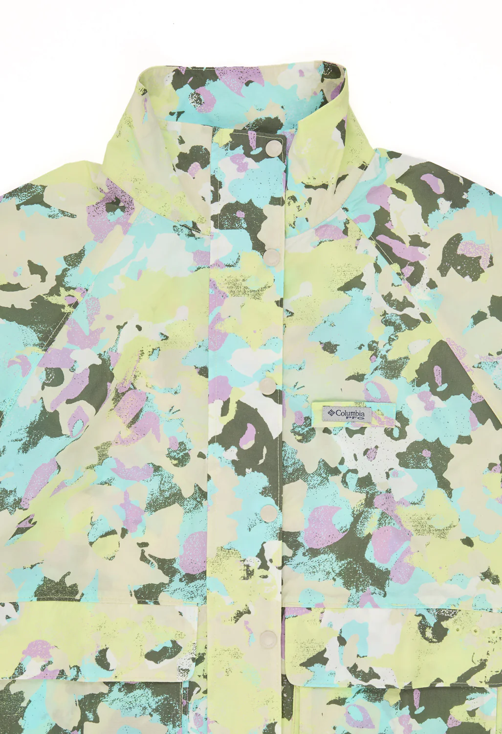 Columbia Women's PFG Open Water Windbreaker - Spring Yellow Wildblooms - Image 3