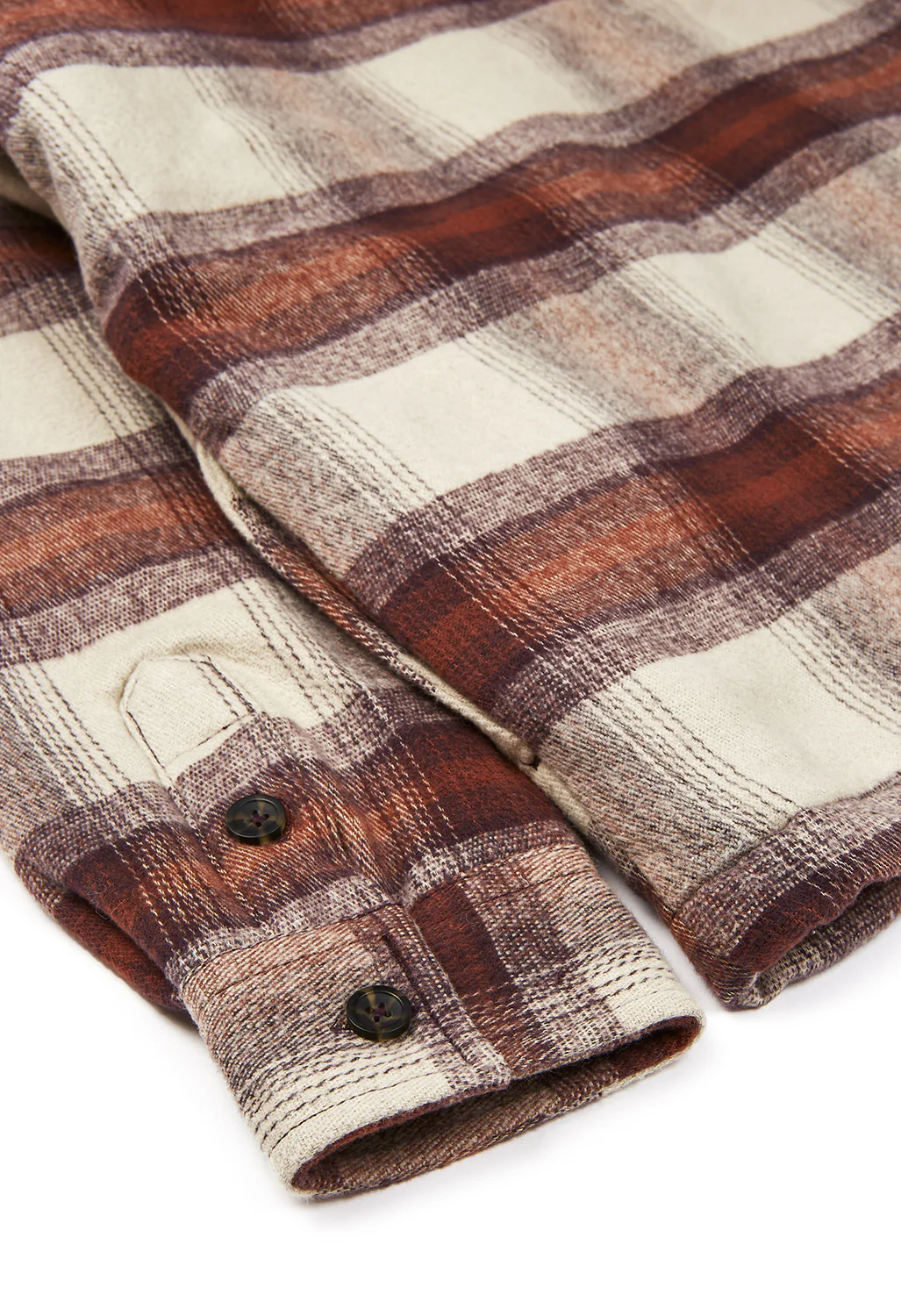 KAVU Women's Pinedrona Shirt Jacket - Wood Bronze - Image 4