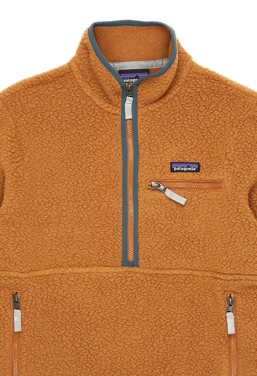 Patagonia Women's Retro Pile Marsupial - Nest Brown w/Nouveau Green - Image 3