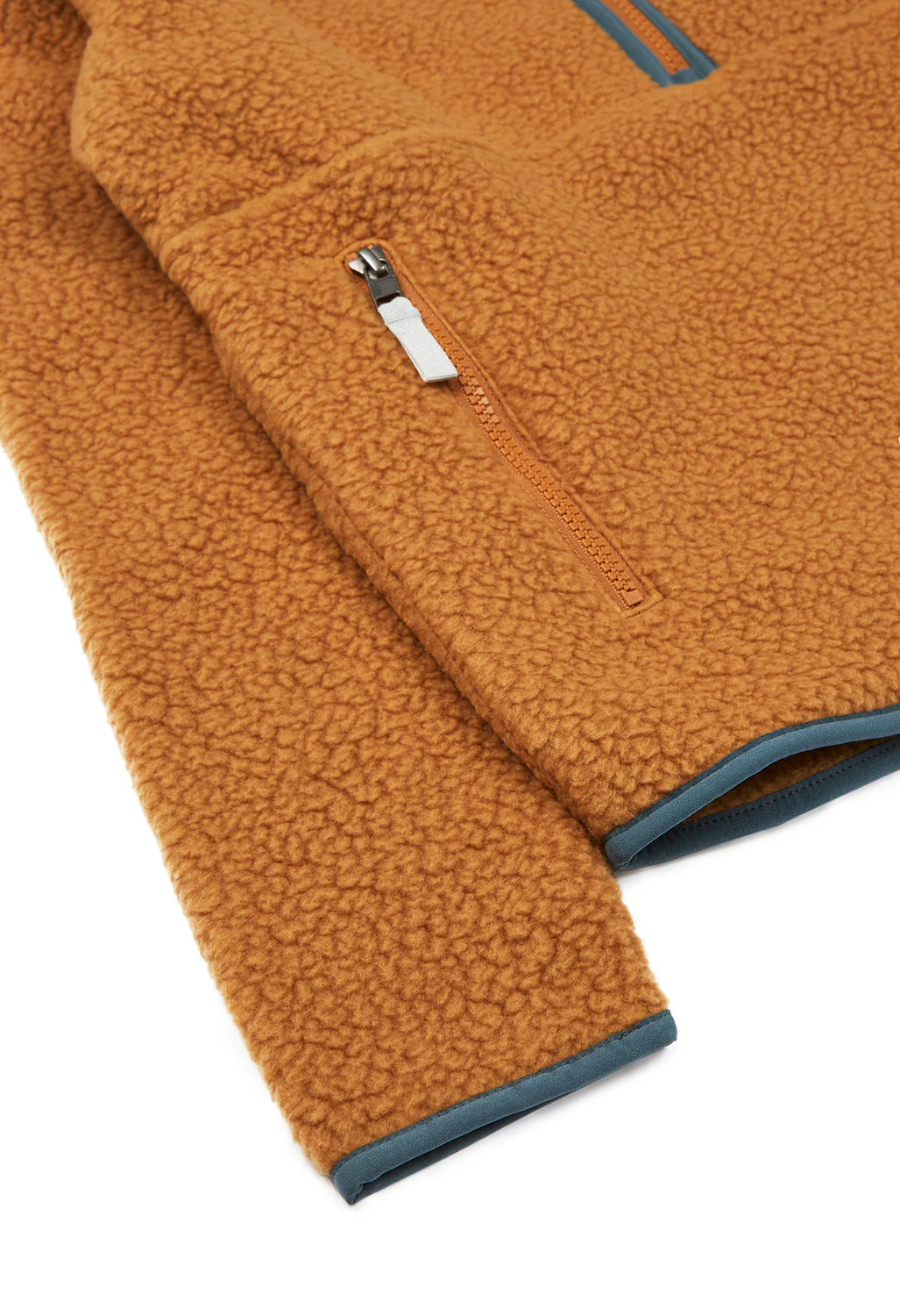Patagonia Women's Retro Pile Marsupial - Nest Brown w/Nouveau Green - Image 5