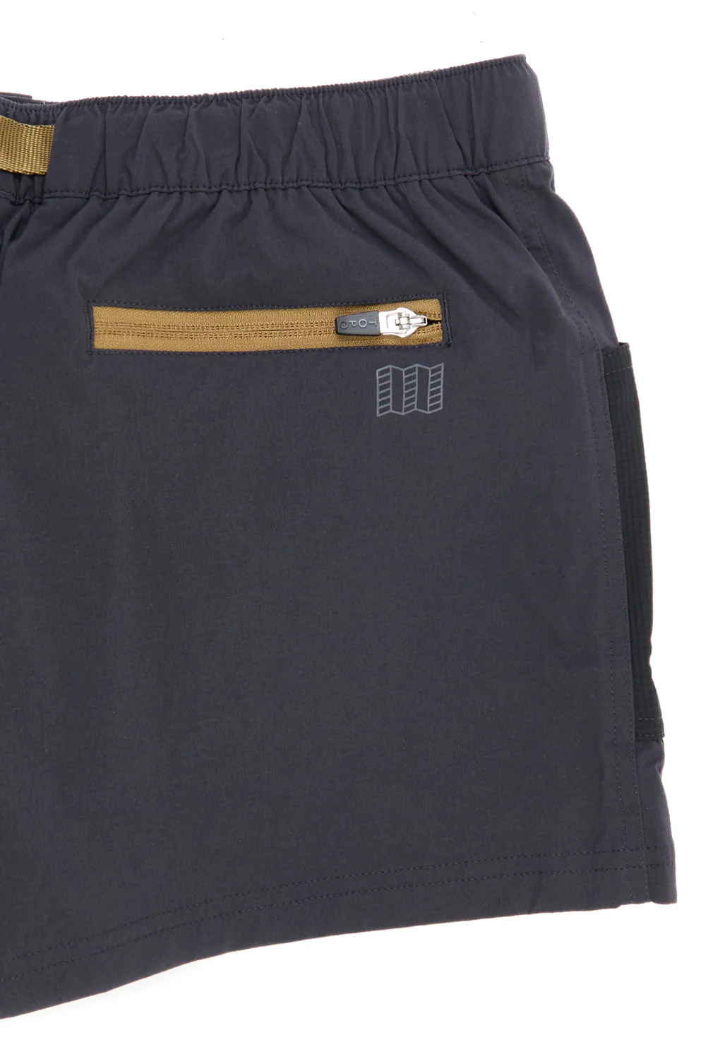 Topo Designs Women's Retro River Shorts - Black / Neutral - Image 4