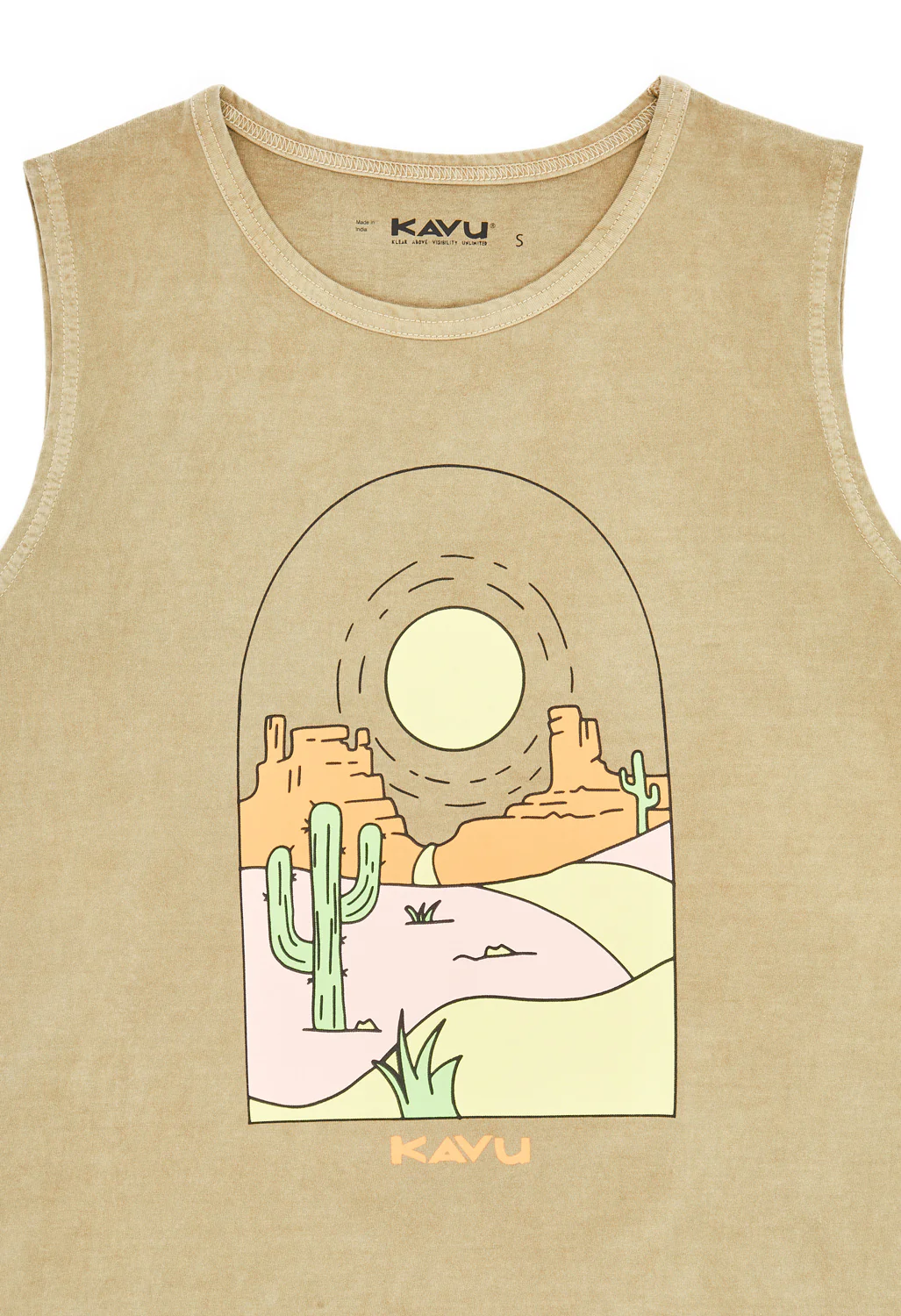 KAVU Women's Summertown Tank - Kelp Forest - Image 3
