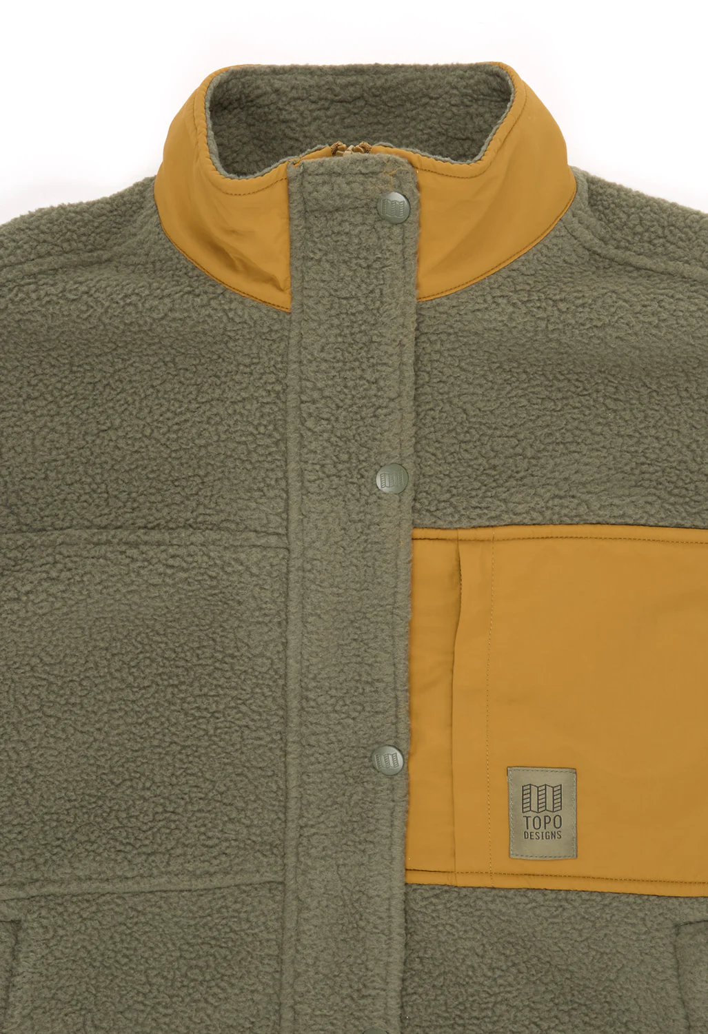Topo Designs Women's Summit Rise Full Zip Jacket - Beetle / Dark Khaki - Image 3