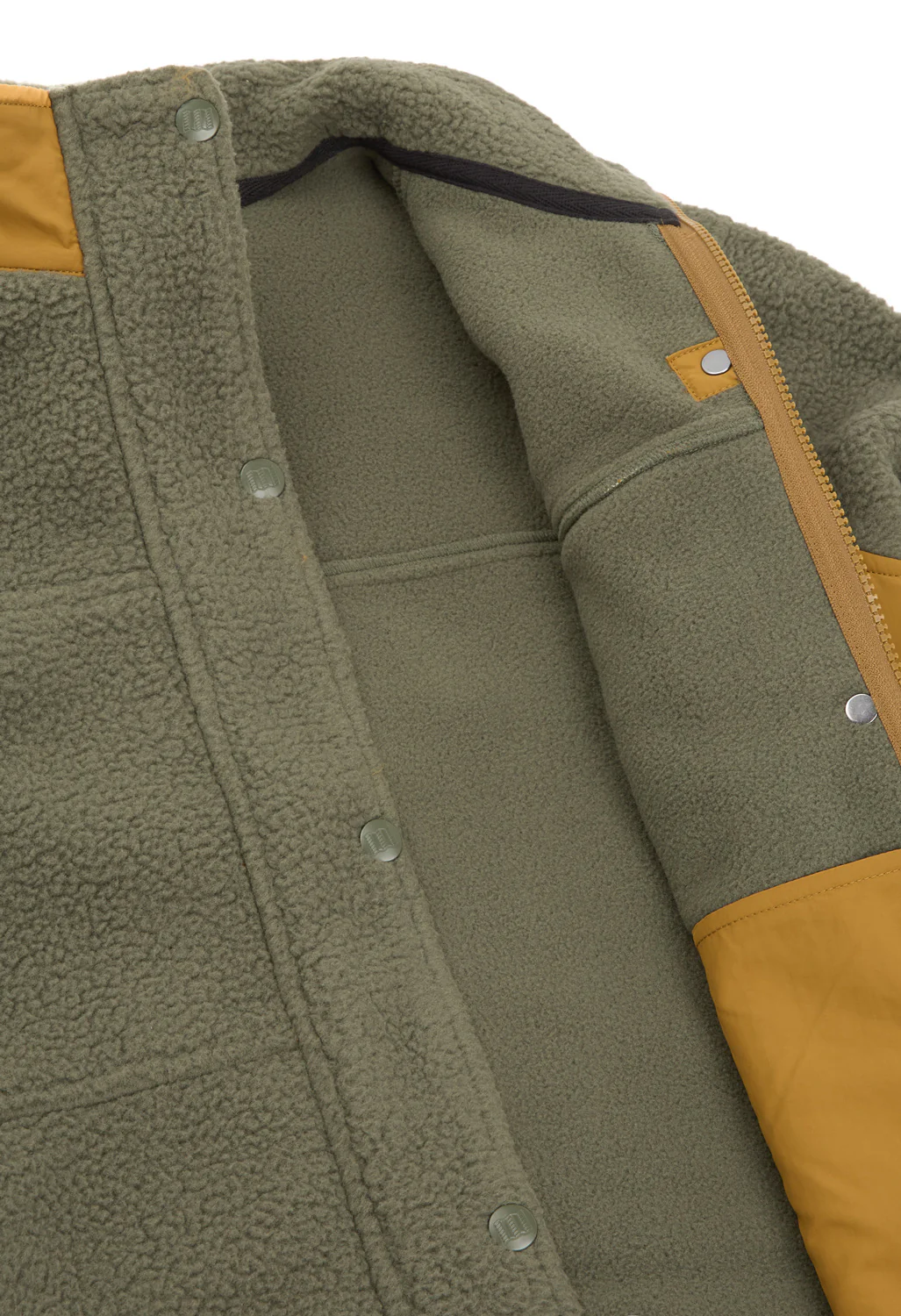 Topo Designs Women's Summit Rise Full Zip Jacket - Beetle / Dark Khaki - Image 5