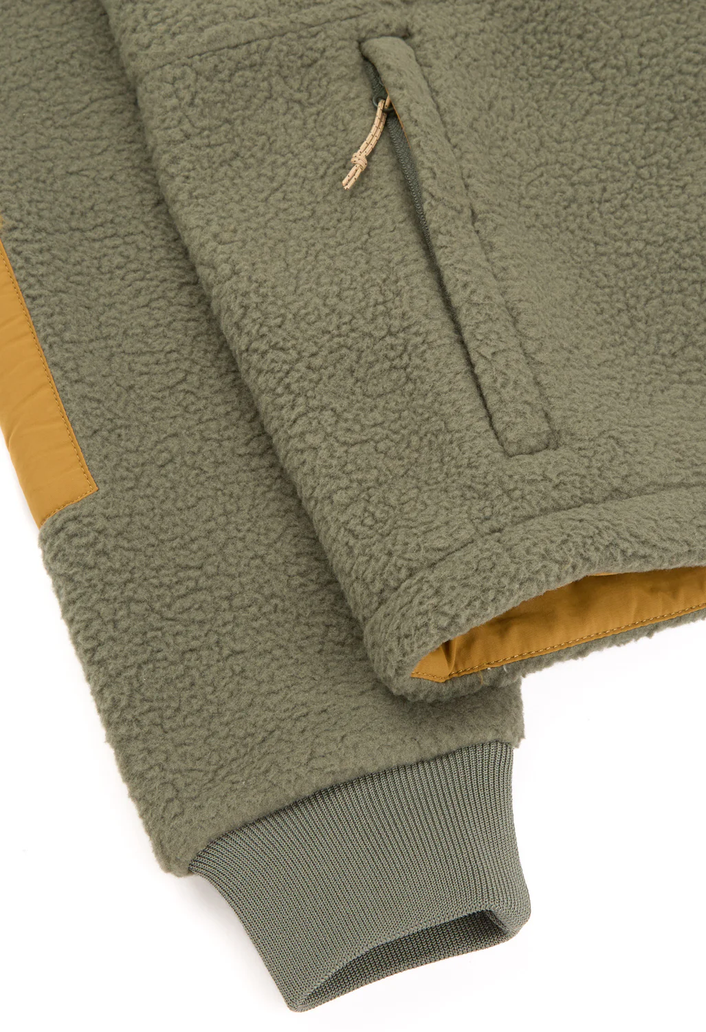 Topo Designs Women's Summit Rise Full Zip Jacket - Beetle / Dark Khaki - Image 6